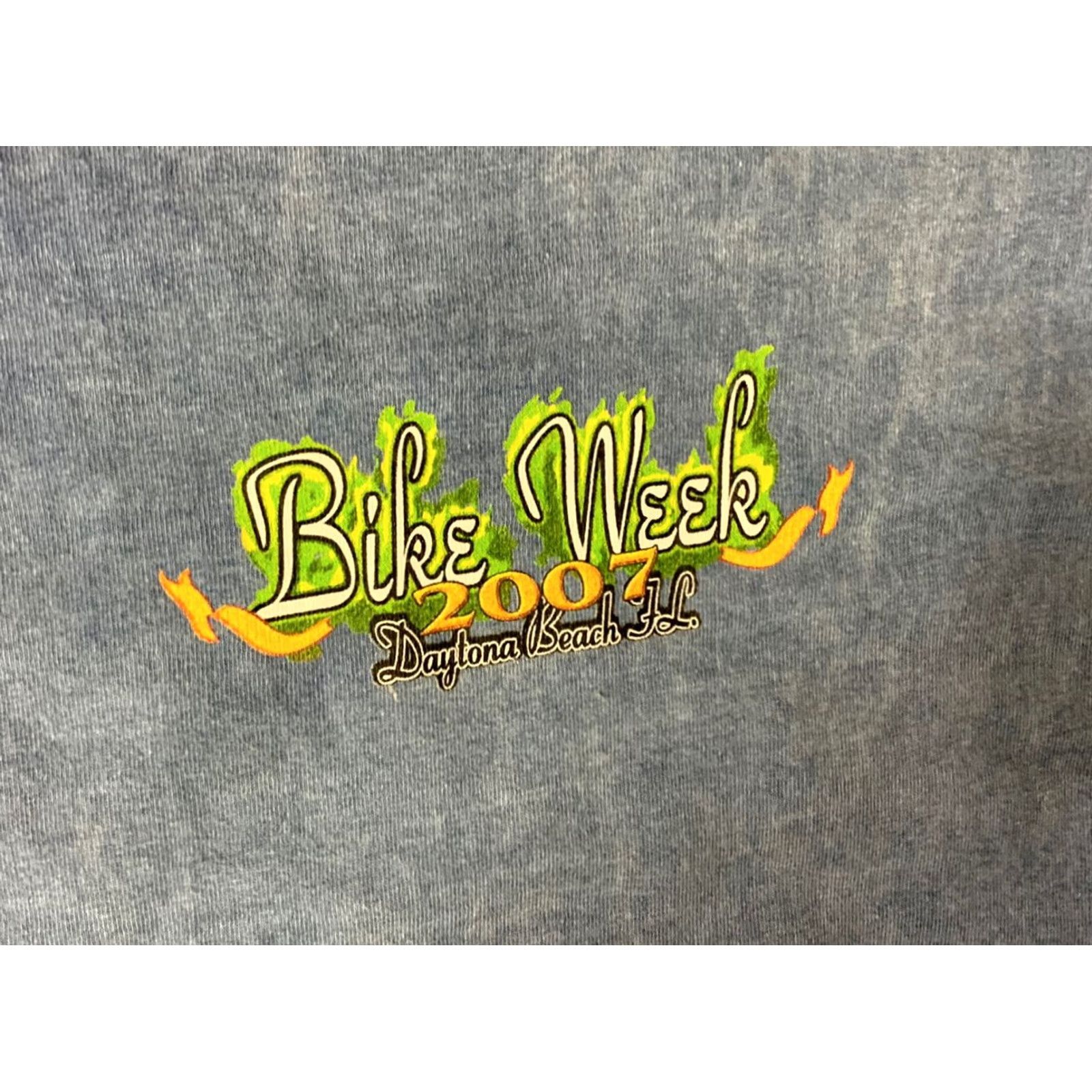Harley Davidson Harley Davidson Mens T Shirt Large Extra Large 2007 Bike Week Daytona Beach Wolf Print Size US L / EU 52-54 / 3 - 4 Thumbnail