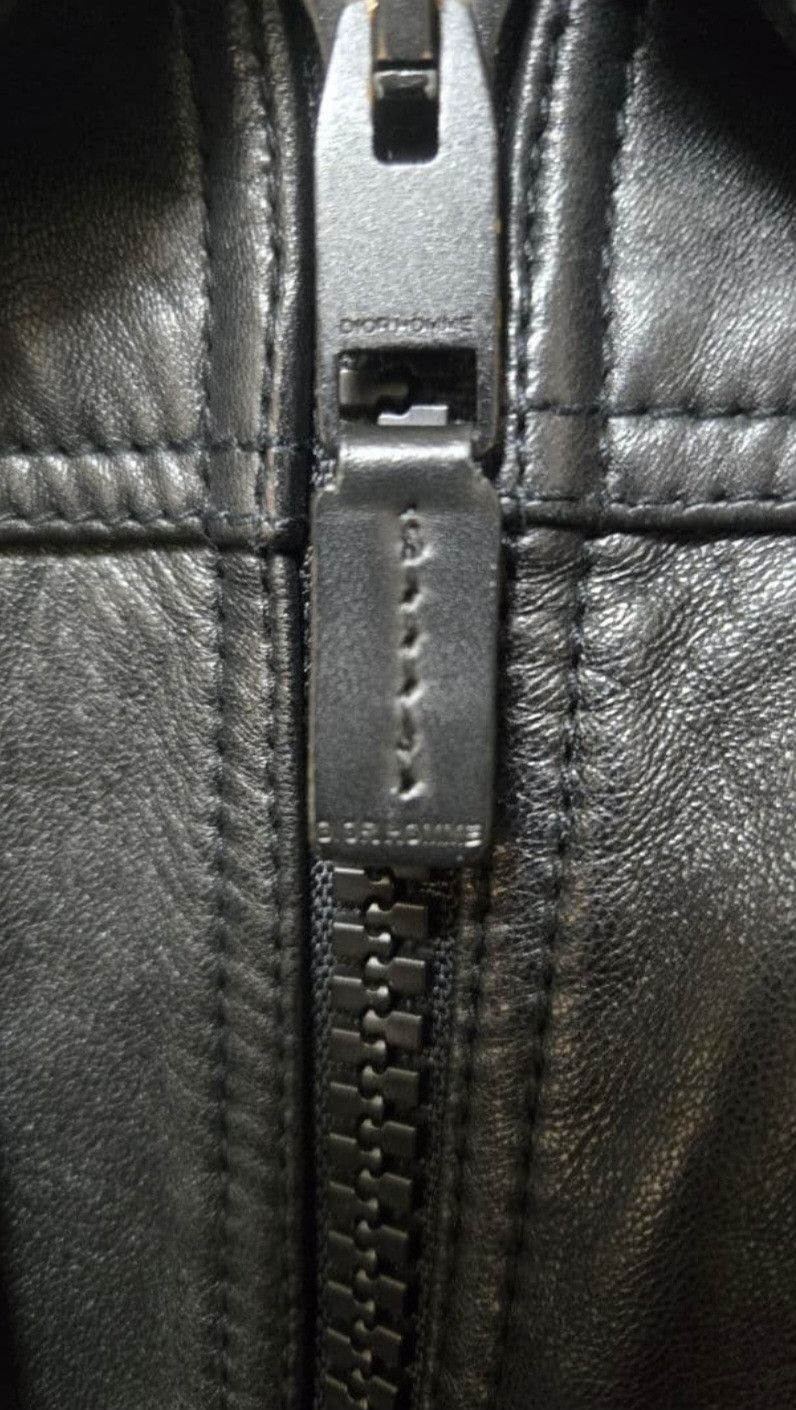 Dior Deadstock Dior Homme 07SS 4-Pocket Leather Jacket 44 Hedi Size US S / EU 44-46 / 1 - 6 Thumbnail