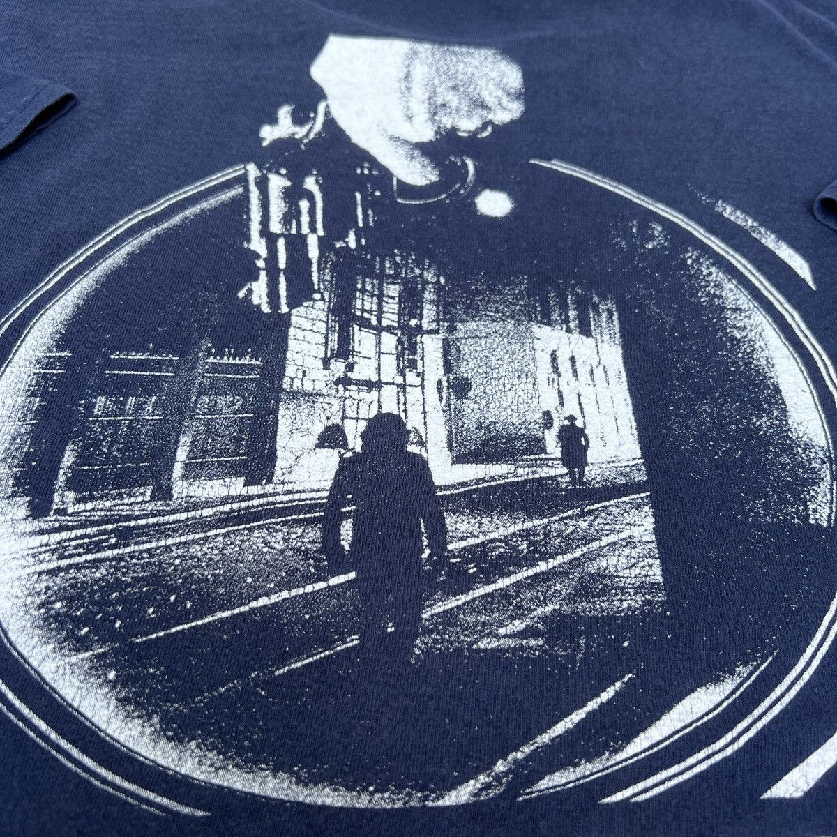Vintage Vintage Y2K Stressors Promo graphic streetwear Tee L Gun Size US L / EU 52-54 / 3 - 1 Thumbnail