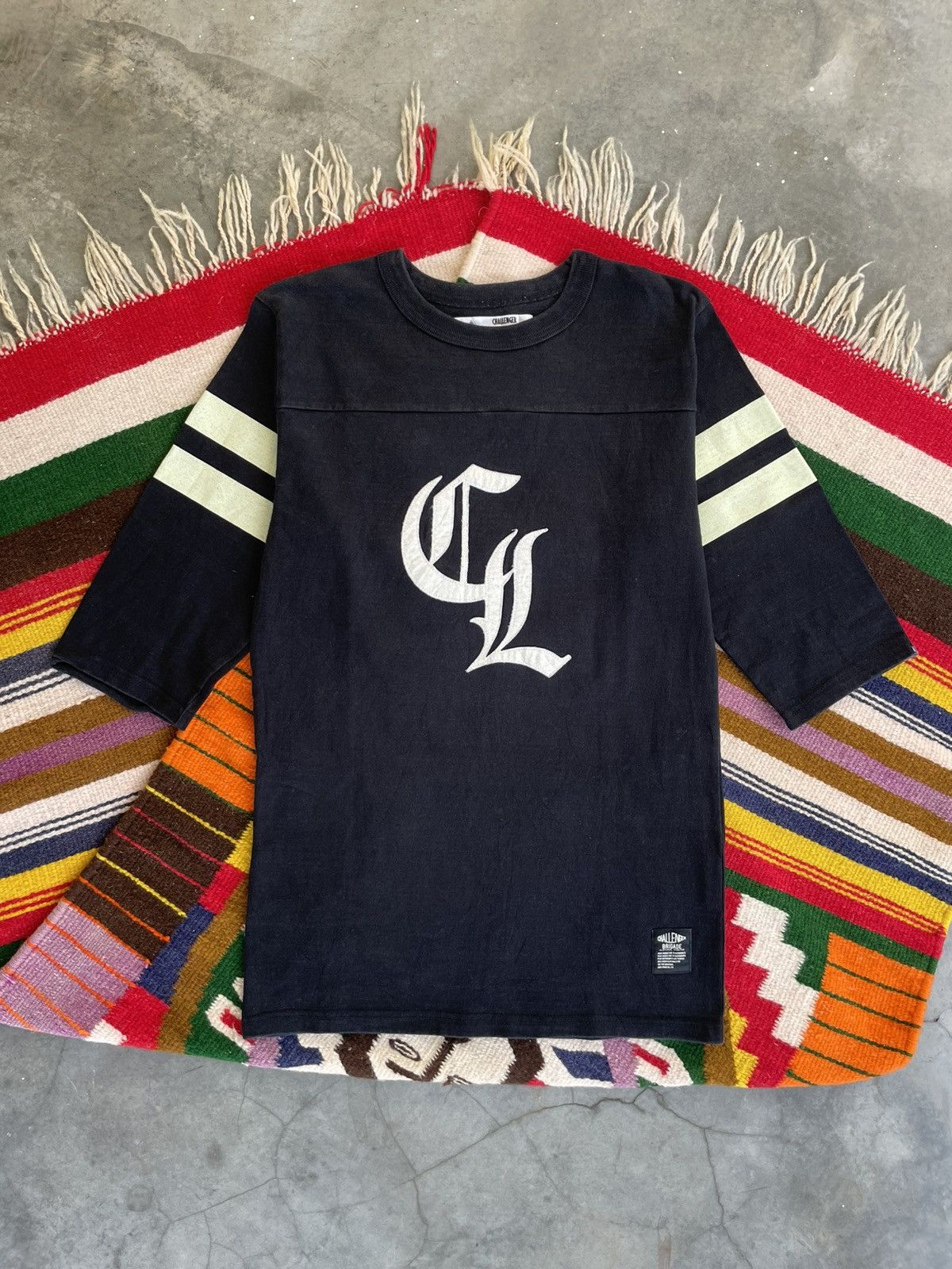 CHALLENGER × Japanese Brand CHALLENGER CL Football Tee 3/4 2015 Size US S / EU 44-46 / 1 - 1 Thumbnail