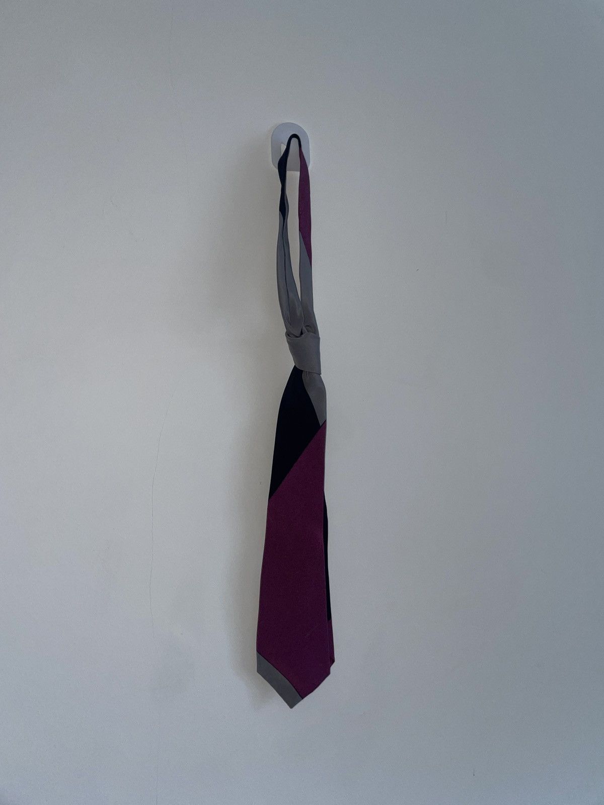Balenciaga Vintage Balenciaga Tie Silk Small logo Size ONE SIZE - 2 Thumbnail
