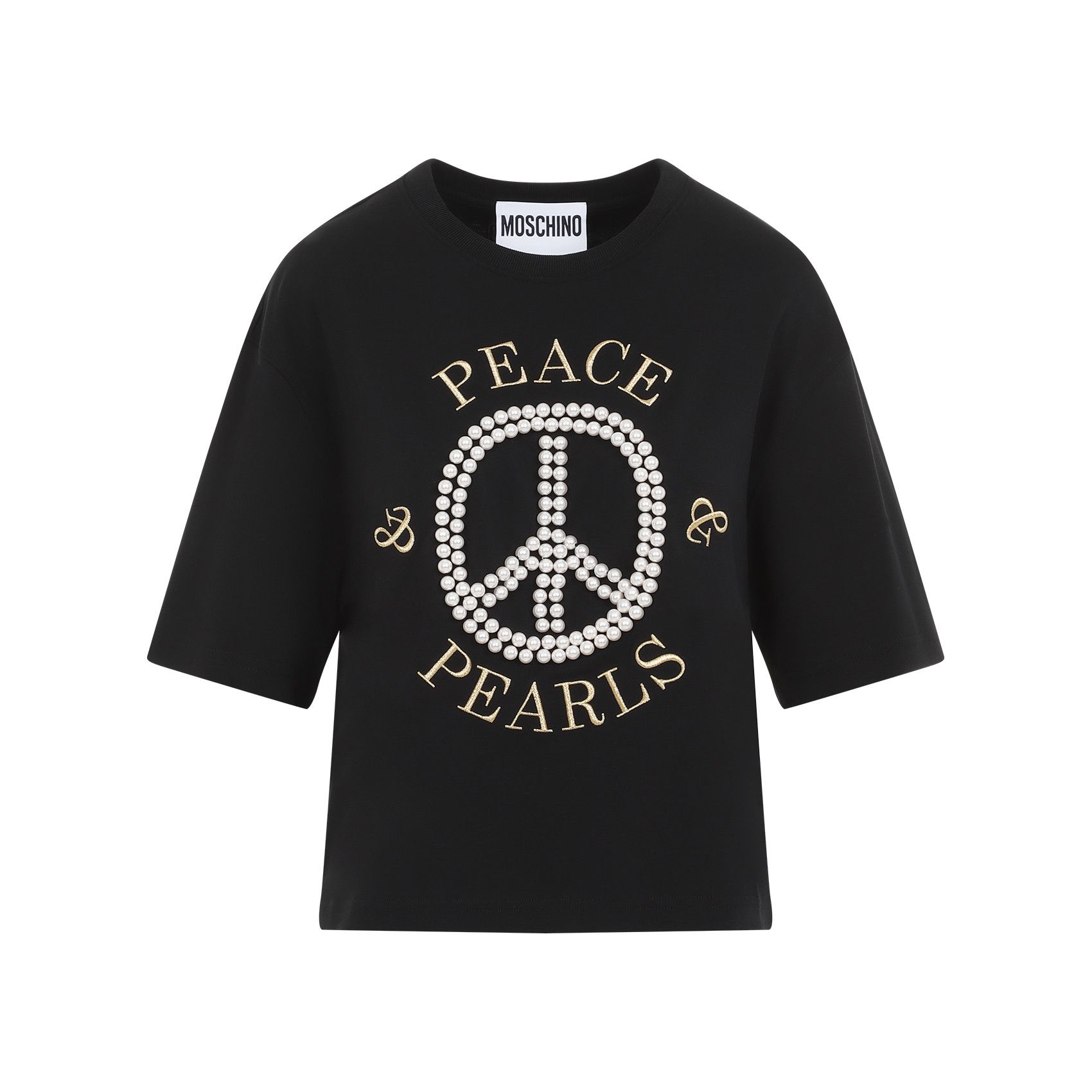Moschino Moschino Cotton T-shirt Size XS / US 0-2 / IT 36-38 - 1 Thumbnail