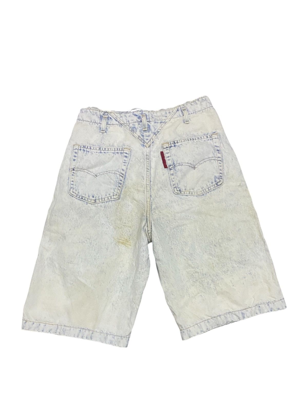 Levi's × Levi's Vintage Clothing × Vintage Vintage Levis Acid Wash Short Pants Size US 30 / EU 46 - 2 Thumbnail
