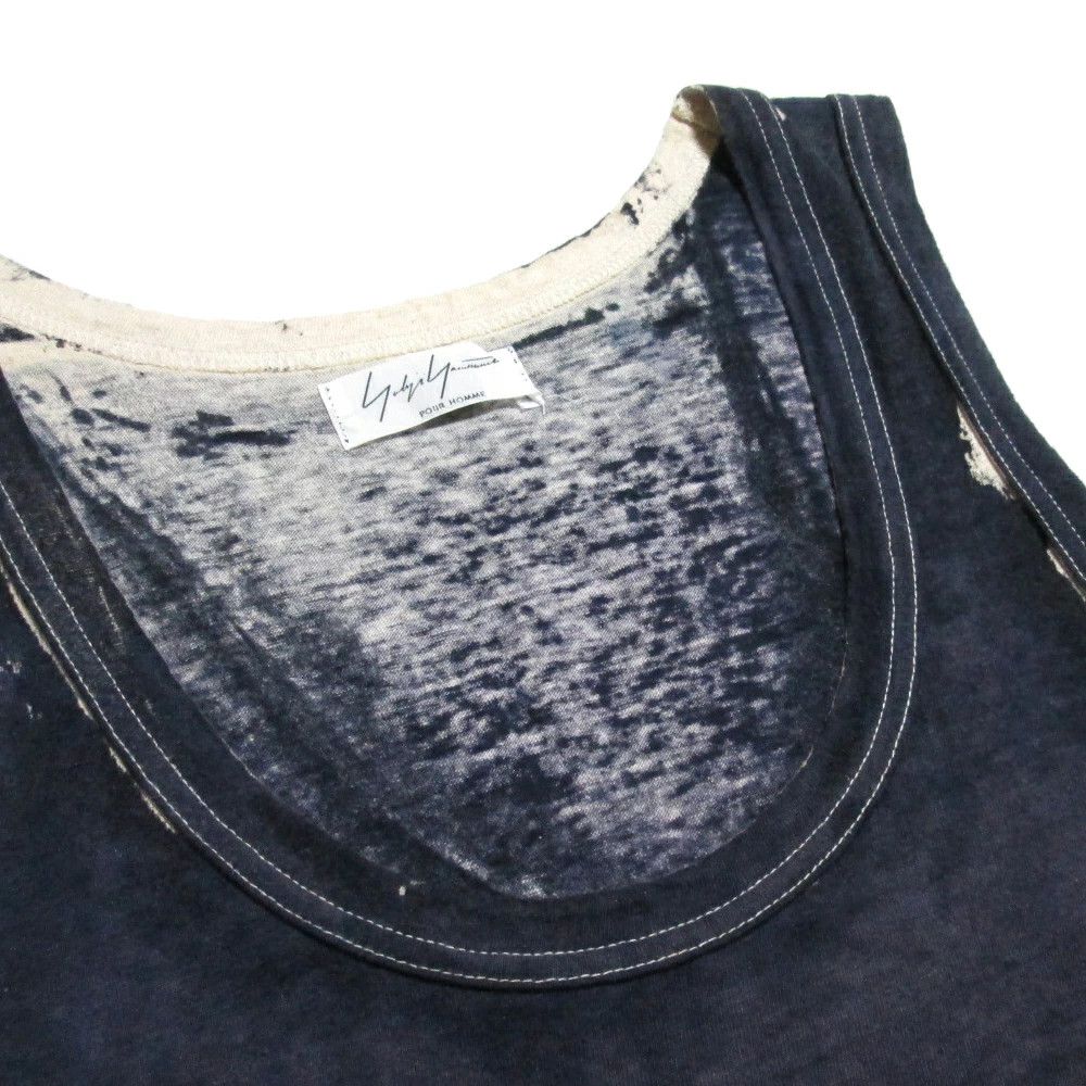 Yohji Yamamoto Yohji Yamamoto POUR HOMME Spotted Tank Top T Size US L / EU 52-54 / 3 - 4 Thumbnail