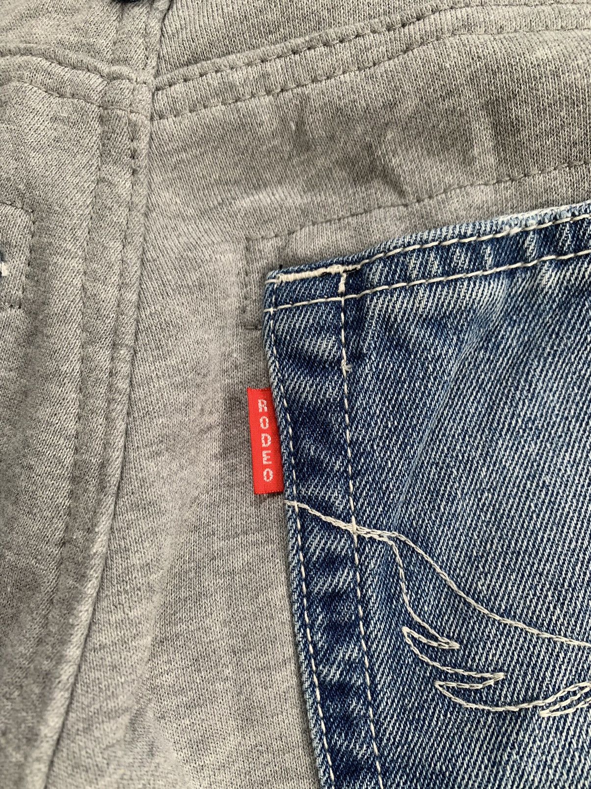 Japanese Brand Rodeo Crowns Denim & Sweat Constructed Pant Size US 30 / EU 46 - 12 Thumbnail
