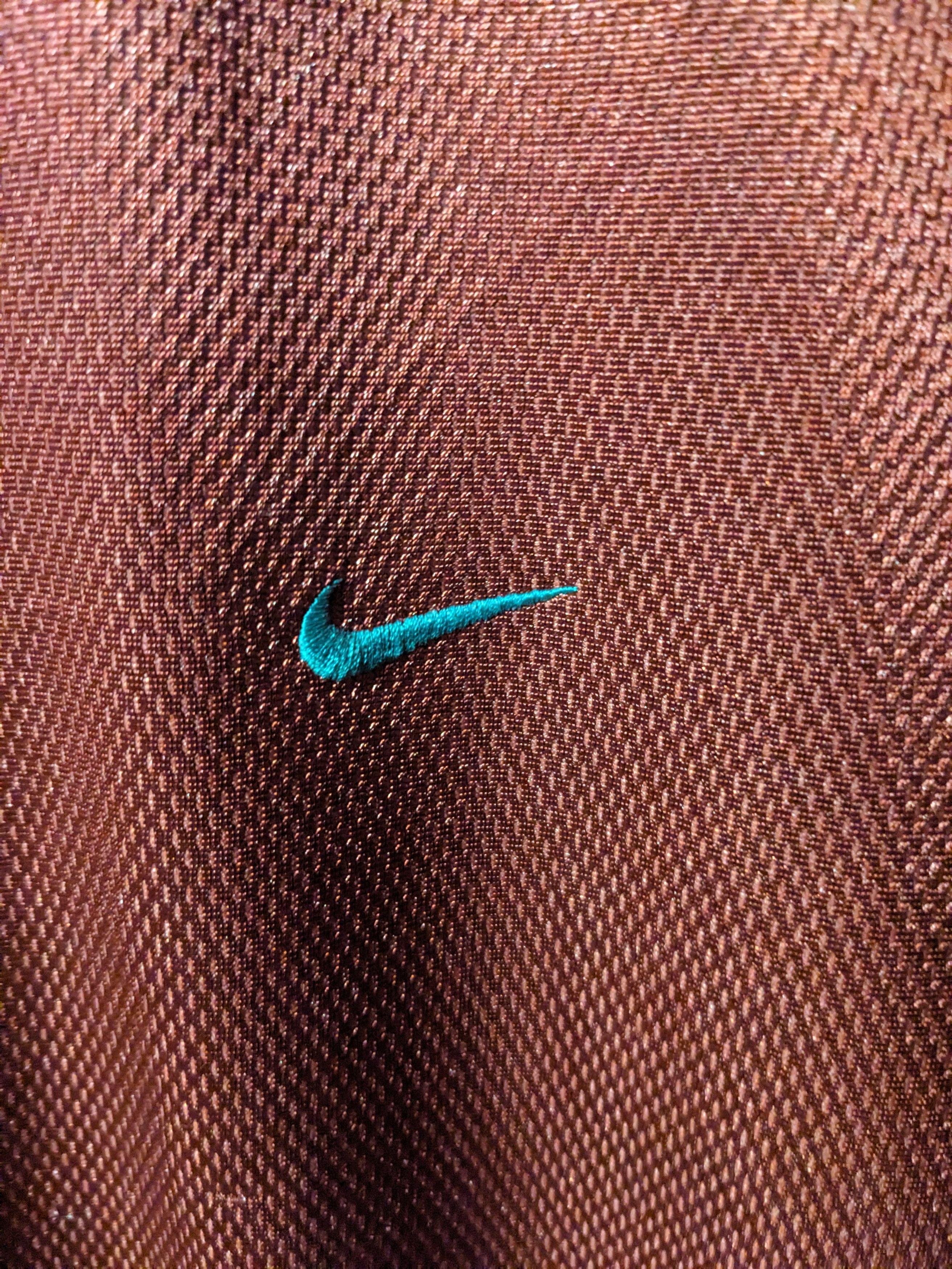 Nike × Vintage Vintage Y2K Nike Mini Swoosh Red Large Thermal T-Shirt Size US L / EU 52-54 / 3 - 2 Thumbnail