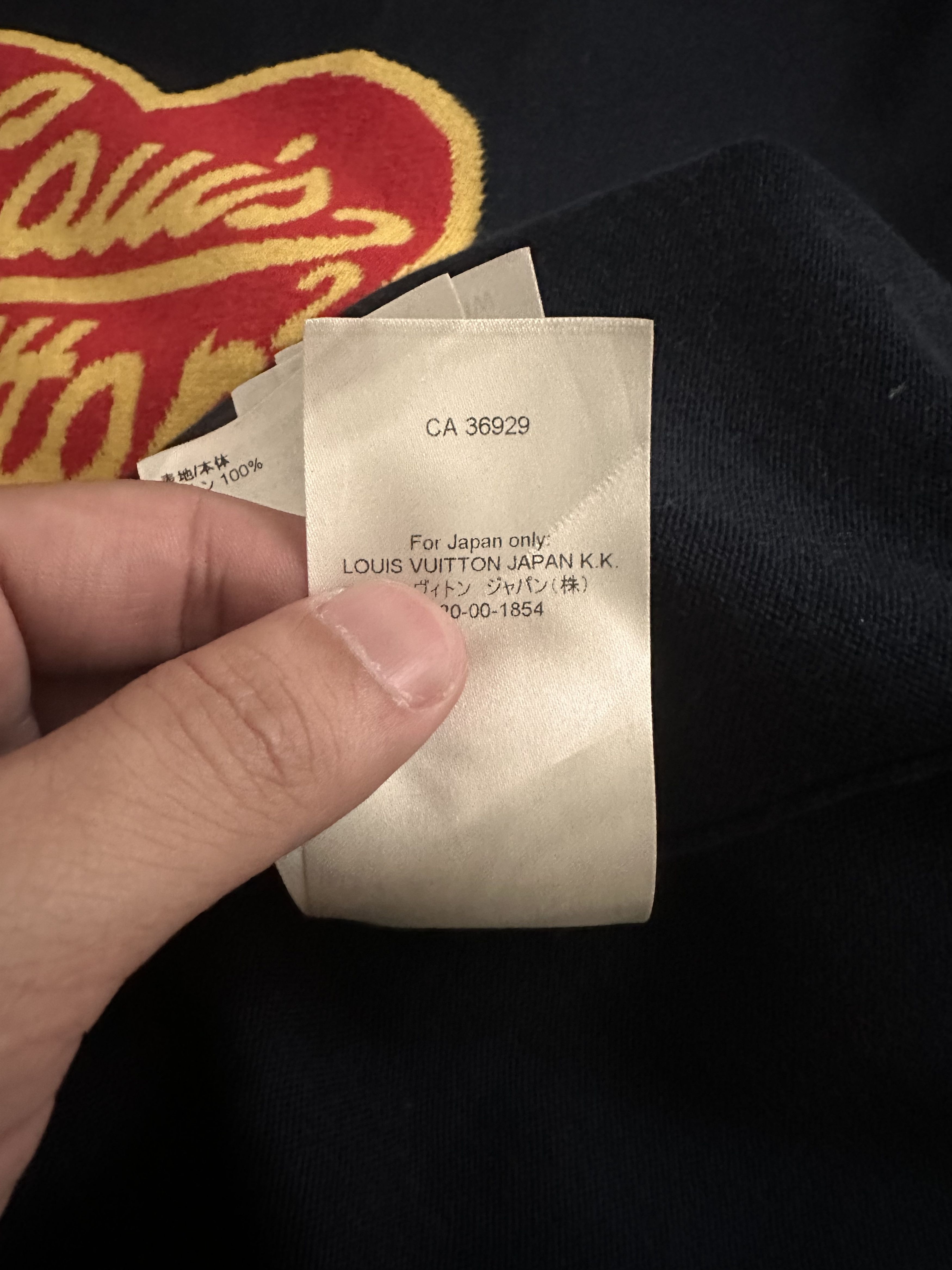 Louis Vuitton LV - Nigo - VA - Pre-Spring 22 - Intarsia Jacquard Heart Tee Size US L / EU 52-54 / 3 - 16 Thumbnail