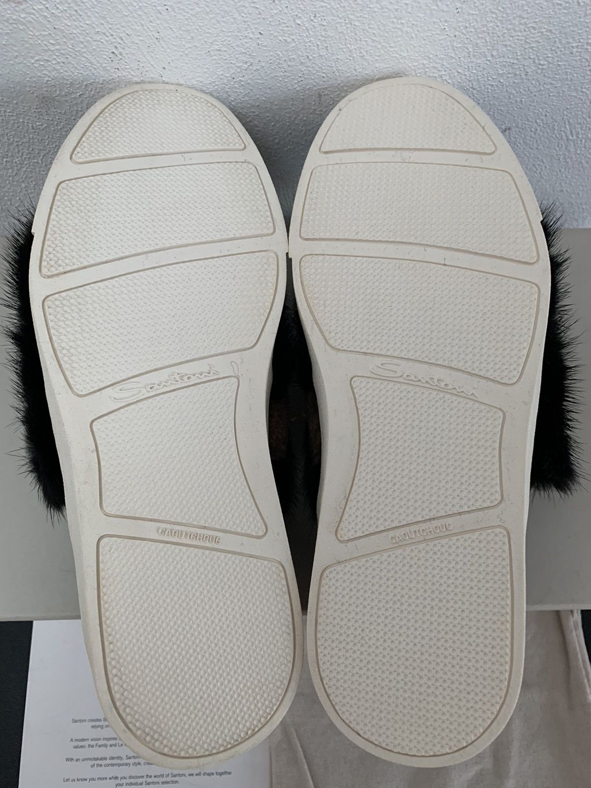 Santoni Santoni Sneakers Leather/Fur sneakers Size US 6.5 / IT 36.5 - 14 Thumbnail