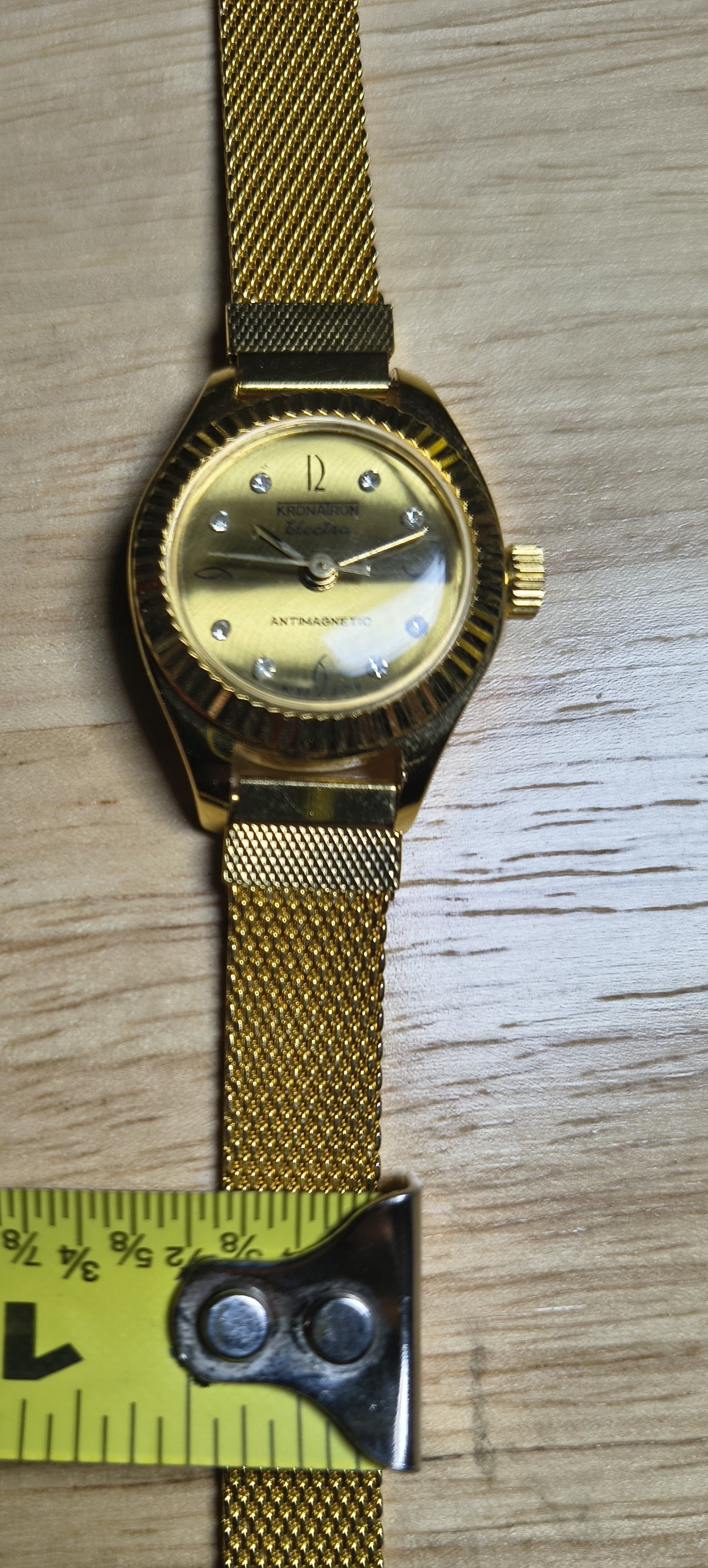 Other Vintage Ladies Kronairon Electra Mechanical Watch.. Works! Size ONE SIZE - 7 Thumbnail