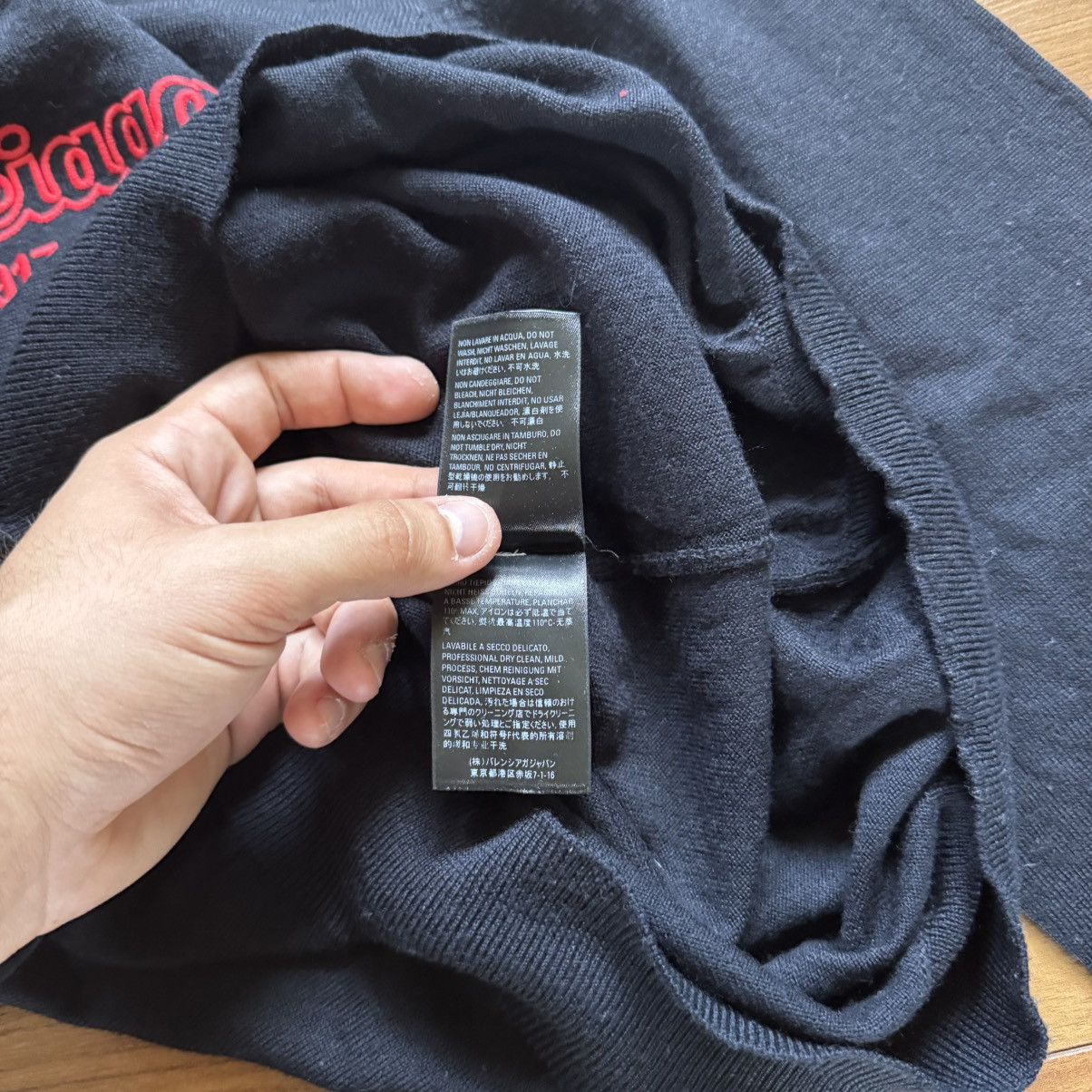 Balenciaga Balenciaga big embroidered logo sweater Size US M / EU 48-50 / 2 - 7 Thumbnail