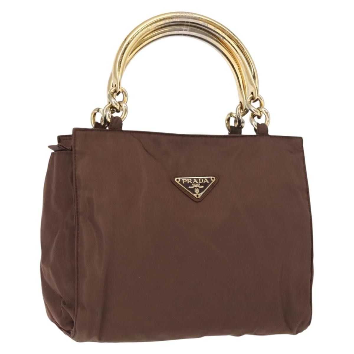 Prada Prada Metal Handles Tote Tessuto Size ONE SIZE - 1 Thumbnail