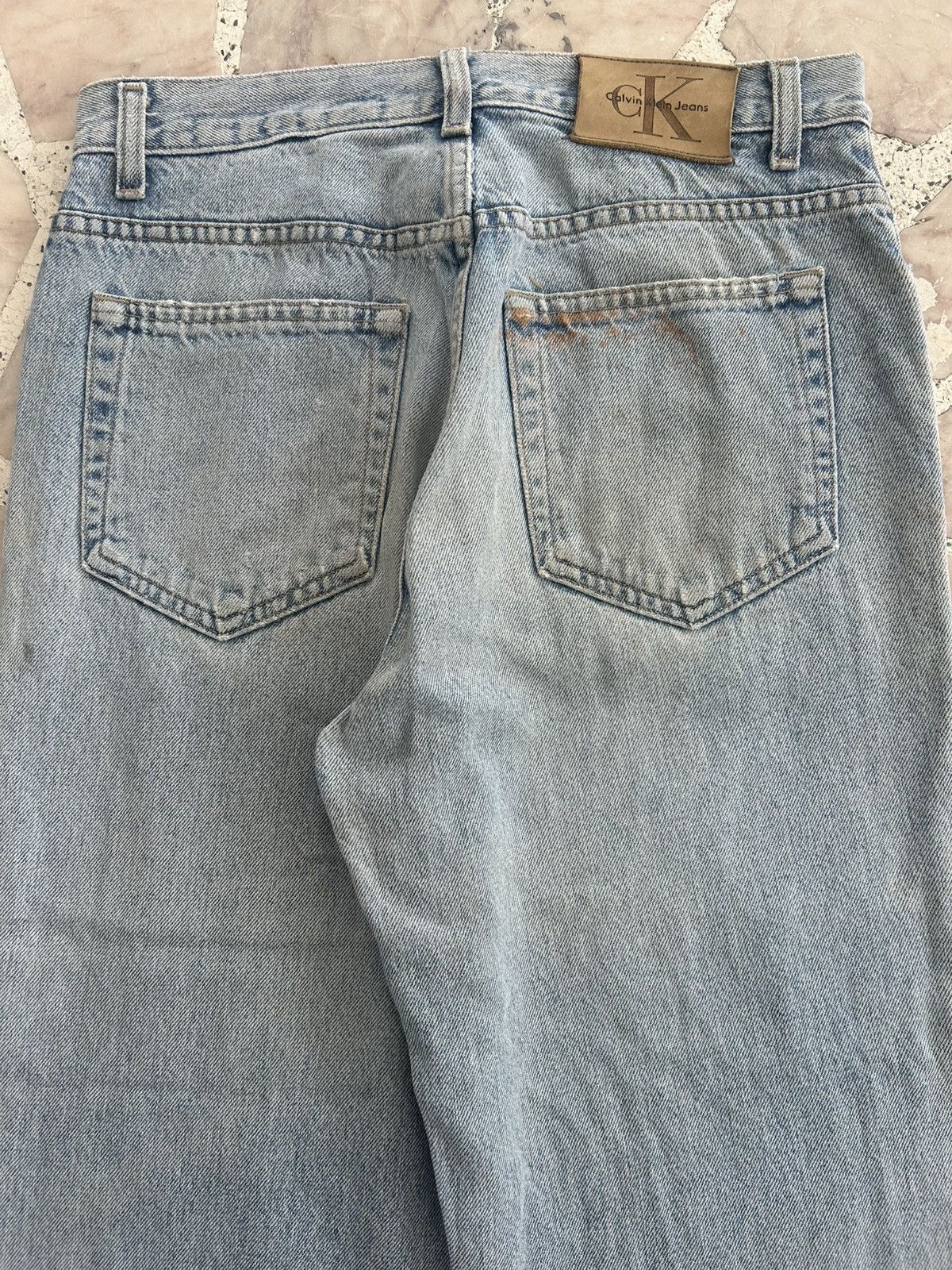 Calvin Klein CK Vintage USA Ripped Jeans W30 Size US 30 / EU 46 - 10 Thumbnail