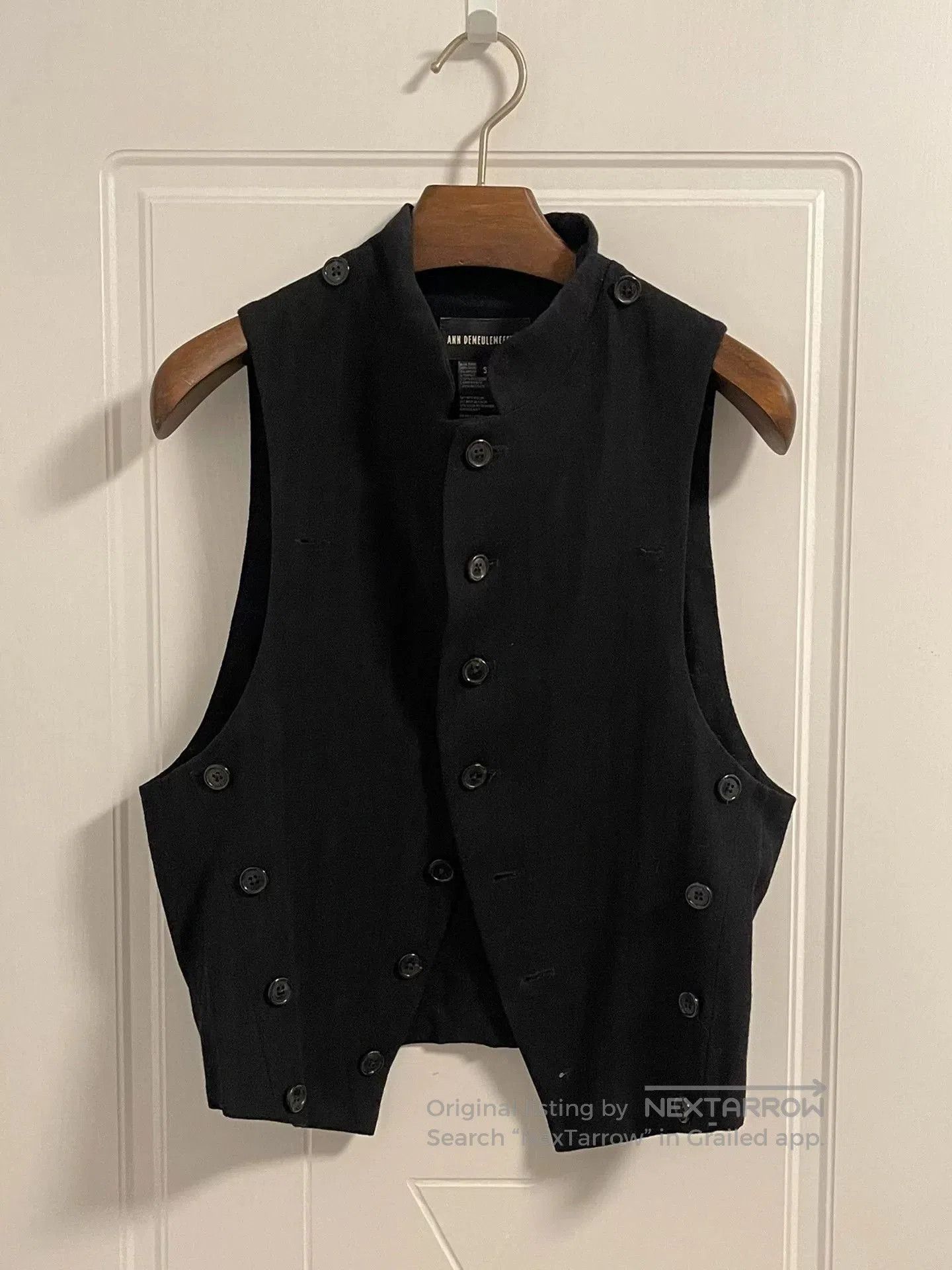 Ann Demeulemeester Ann Demeulemeester 18AW Navy Tailcoat Vest. Size US S / EU 44-46 / 1 - 4 Thumbnail