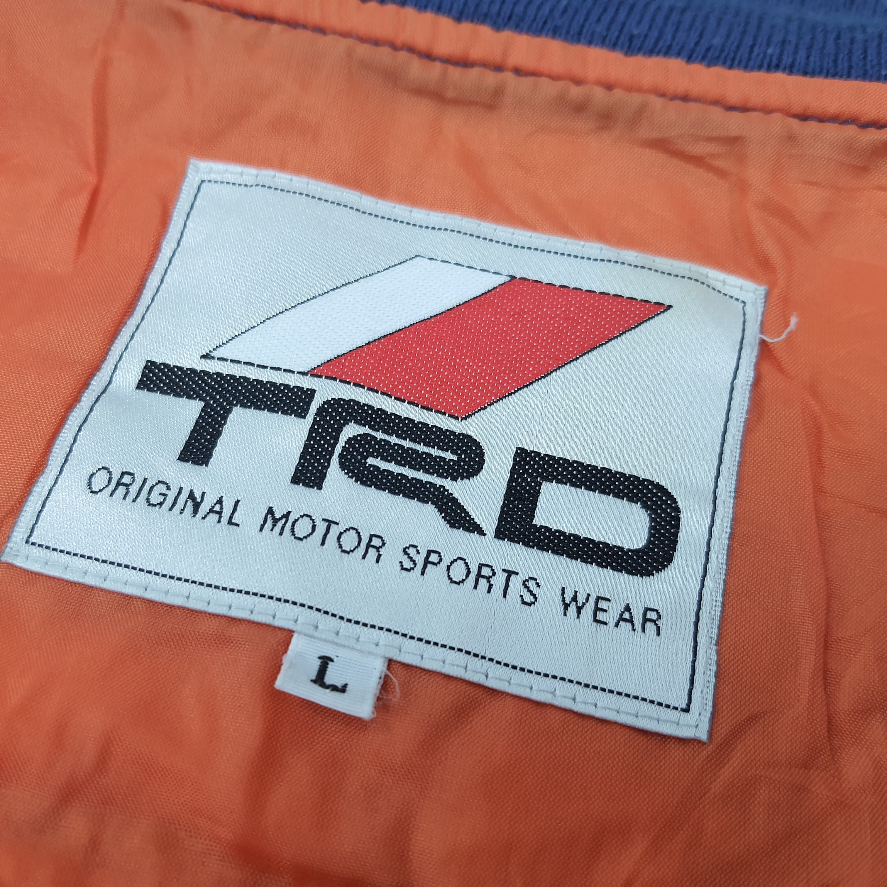 Japanese Brand Vintage 90s Toyota TRD Retro MA-1 Bomber Jacket C274N3 Size US L / EU 52-54 / 3 - 6 Thumbnail