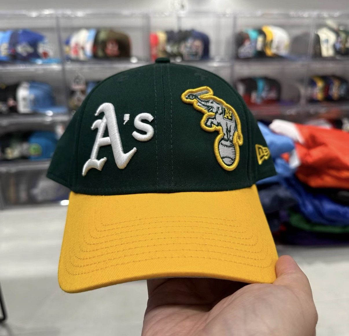 New Era New Era MLB Oakland Athletics Curved Brim Baseball Cap J32 Size ONE SIZE - 1 Thumbnail