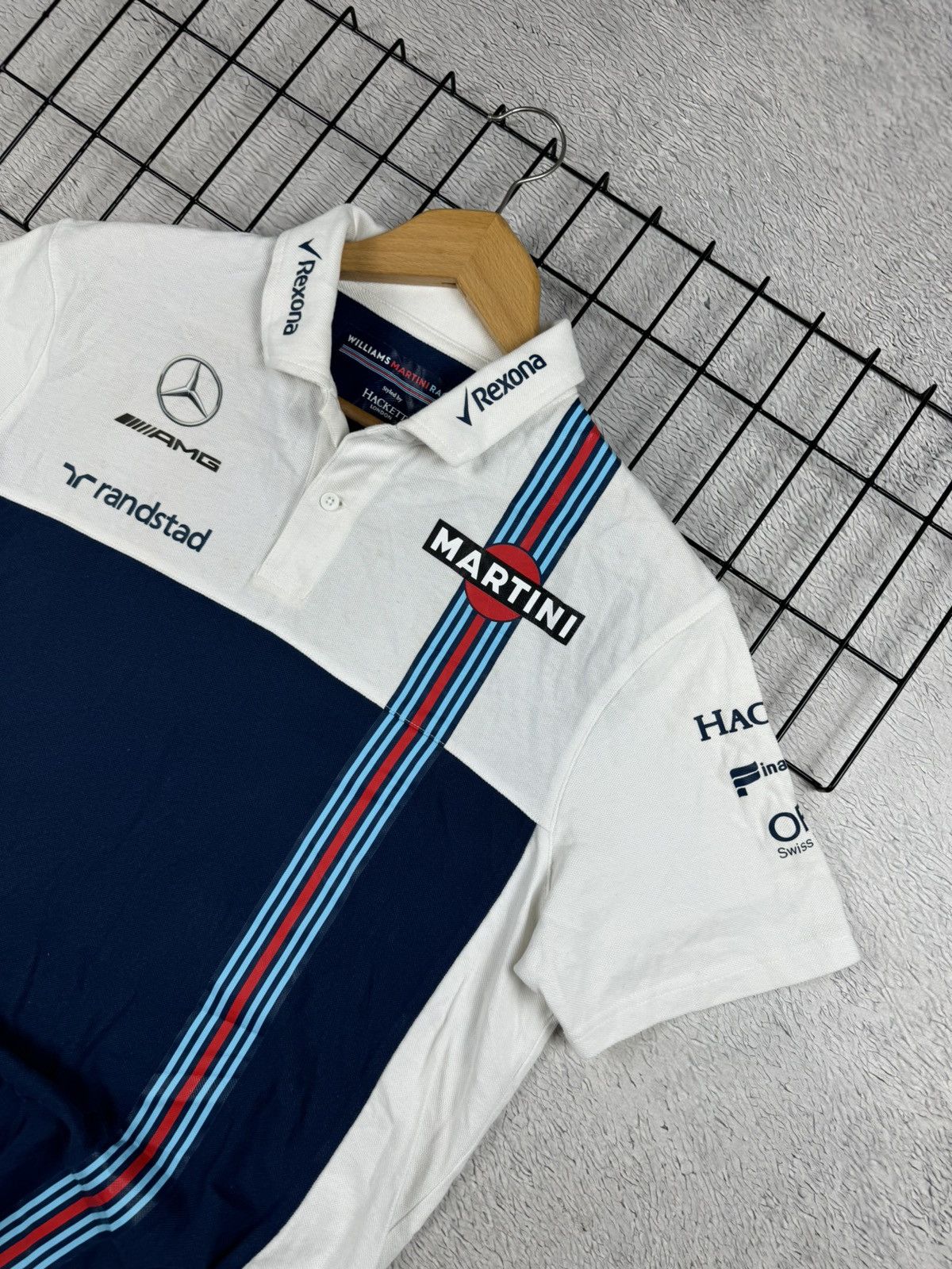 Formula 1 × Hackett × Mercedes-Benz Williams Martini Racing Team Hackett F-1 Mercedes Benz L sz Size US L / EU 52-54 / 3 - 2 Thumbnail