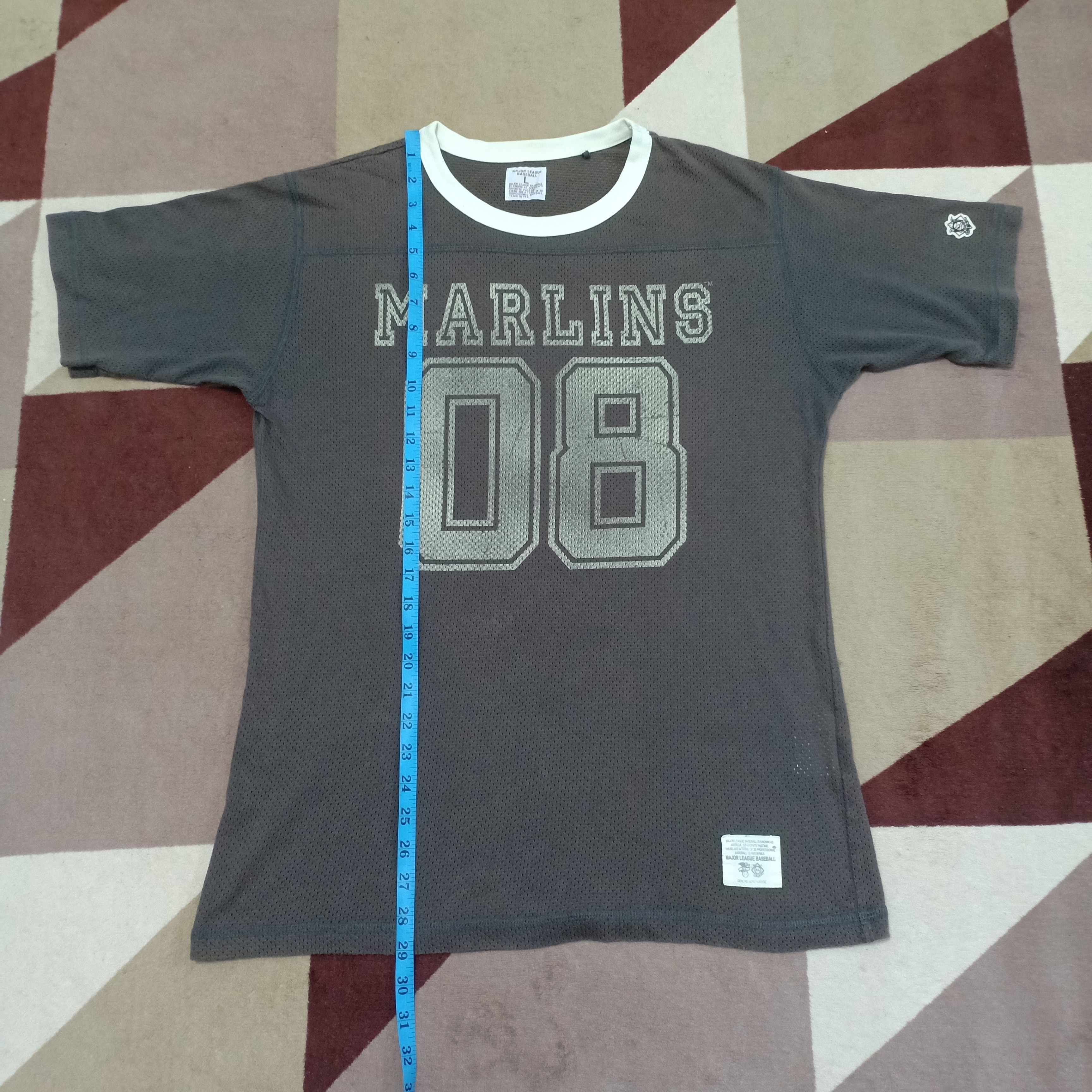 Uniqlo Uniqlo@2007 Vintage Style Marlins 08 Baseball Mesh Style Size US L / EU 52-54 / 3 - 9 Thumbnail