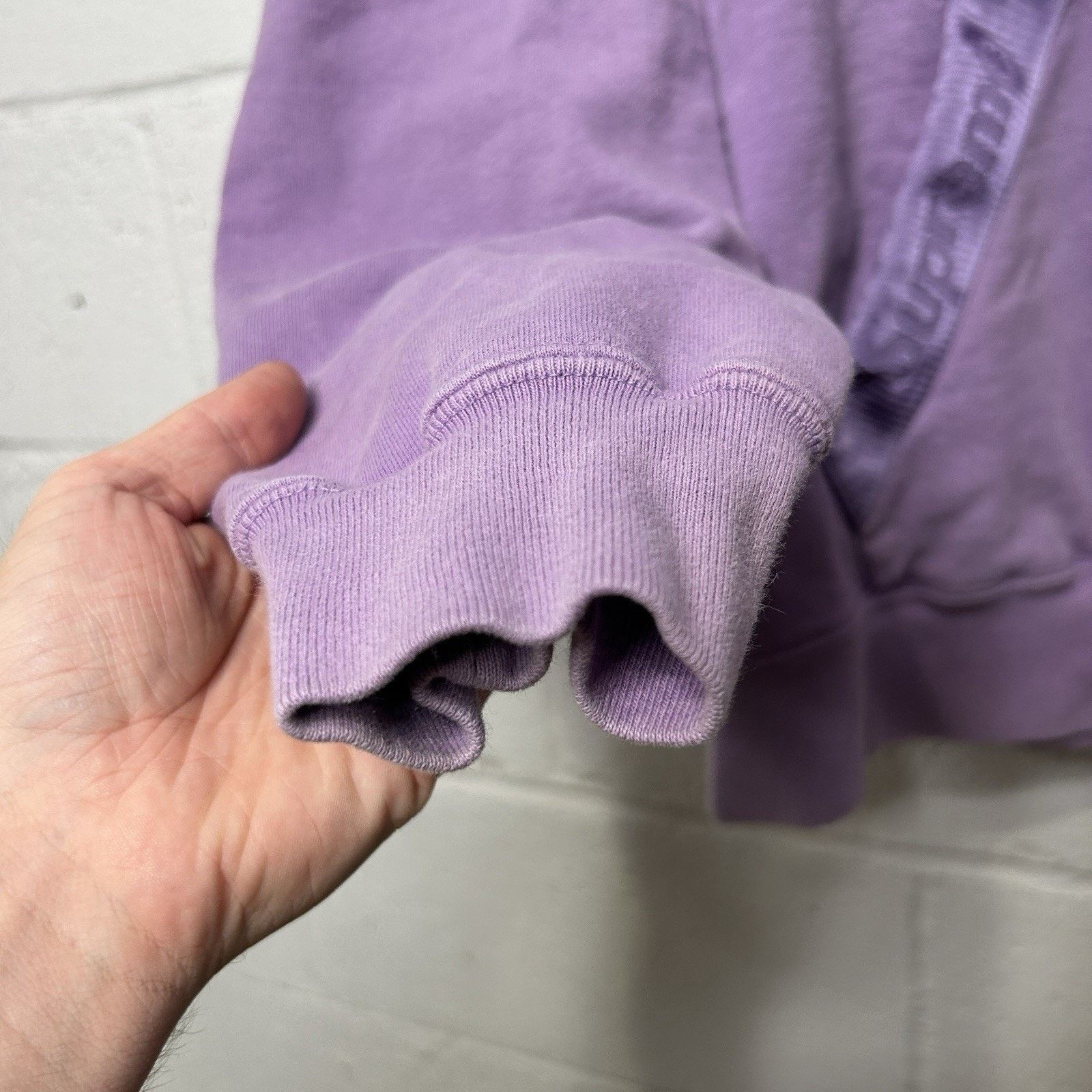 Supreme Supreme Tonal Webbing Trim Pullover Hoodie “Purple” SS20 Size US L / EU 52-54 / 3 - 6 Thumbnail