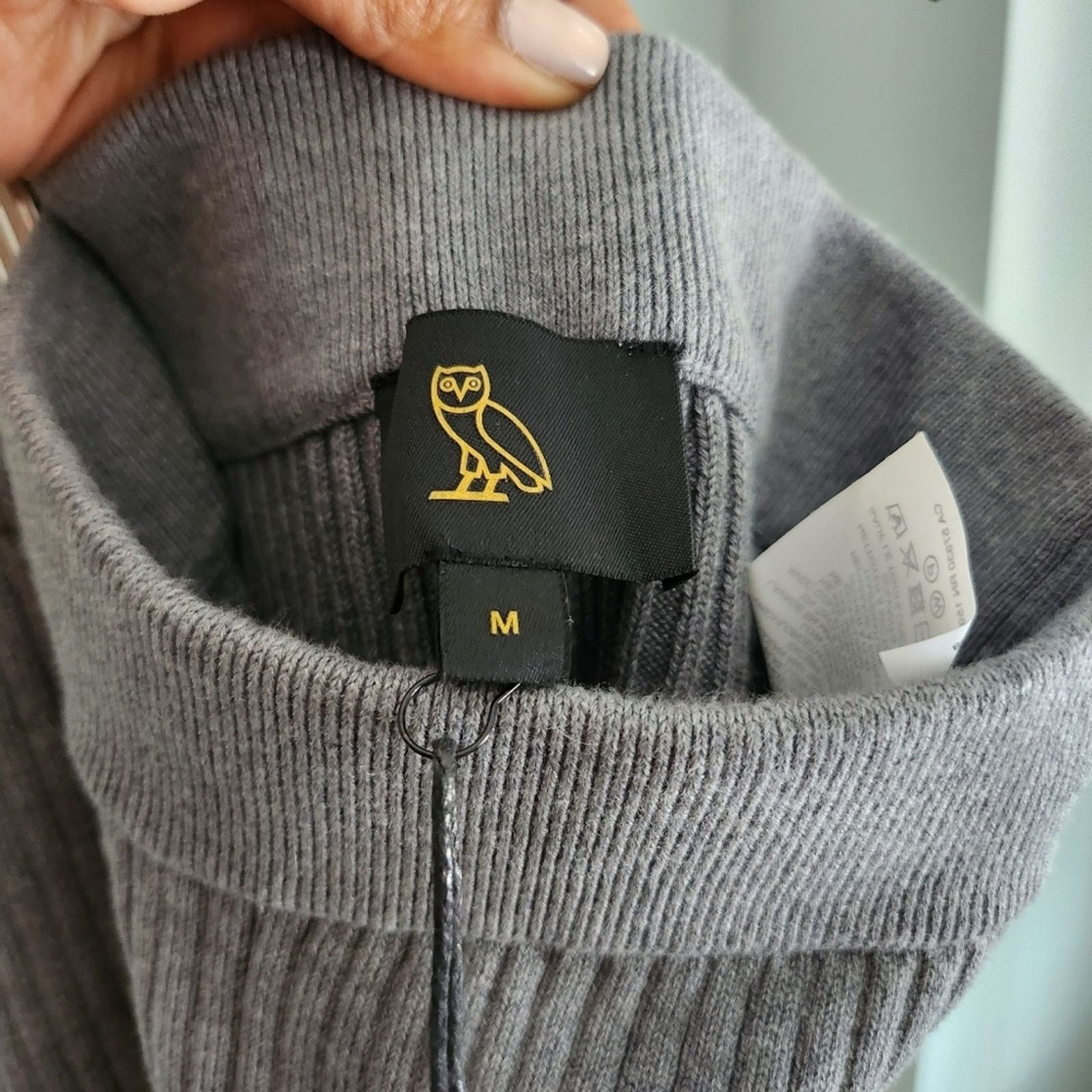 October's Very Own OVO-Ribbed Knit bike shorts Size 23" - 6 Thumbnail