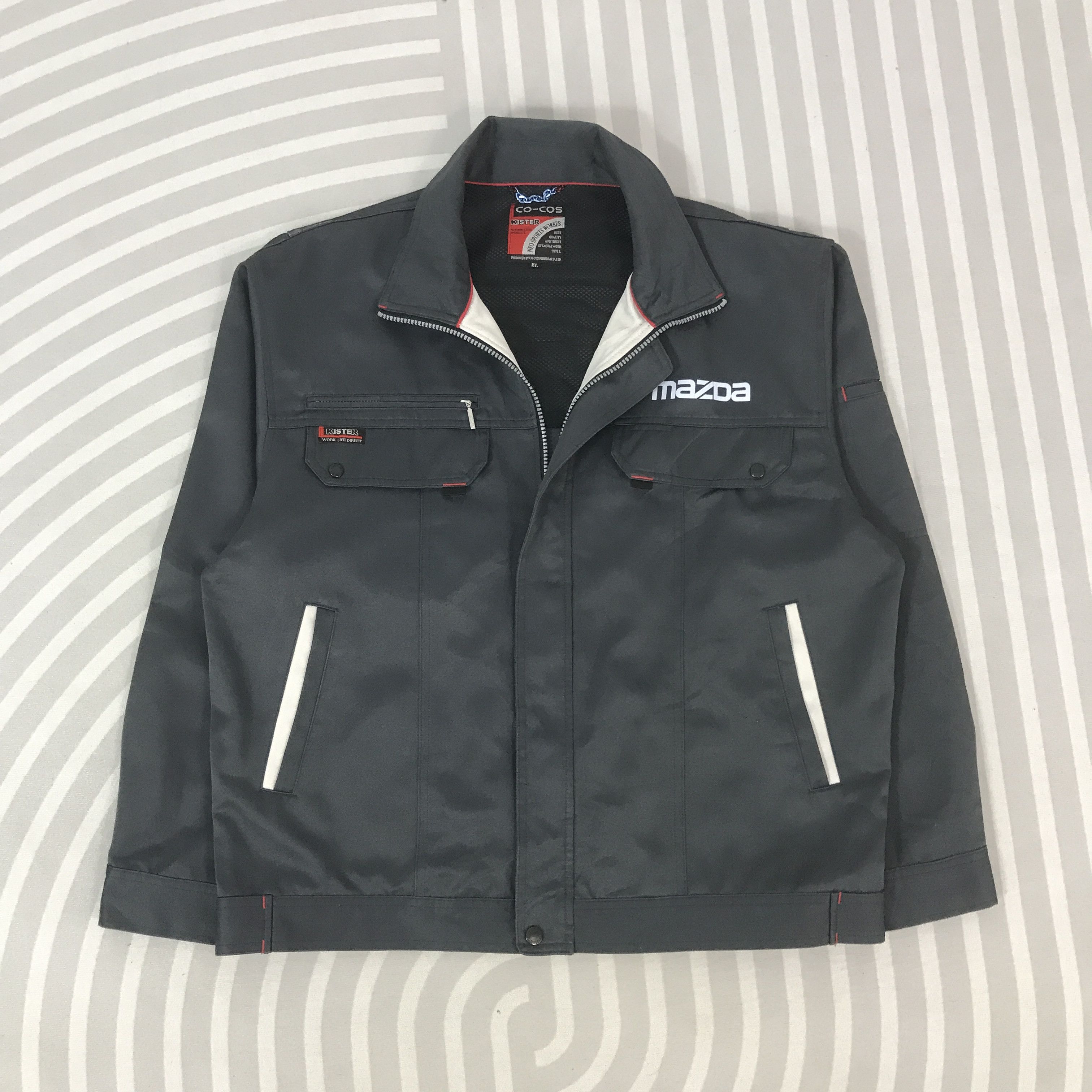 Sports Specialties Vintage Mazda Racing motorsport custom Jacket Size US L / EU 52-54 / 3 - 3 Thumbnail