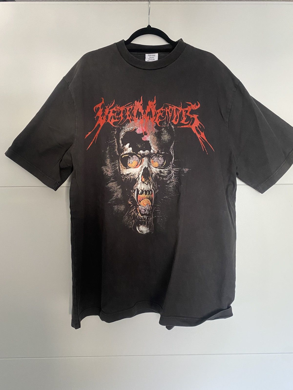 Vetements Vetements Skull Shirt Hiver 2018 (Gates of Ishtar) Size US S / EU 44-46 / 1 - 2 Thumbnail