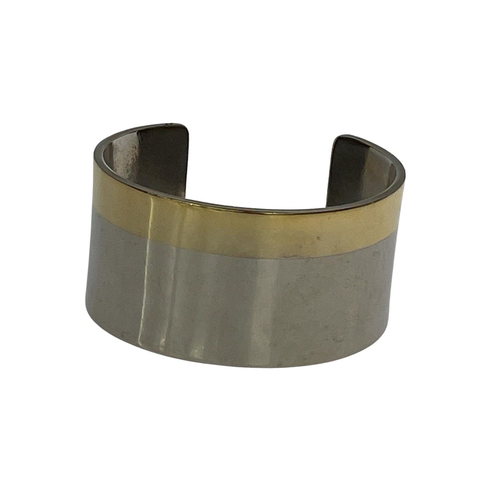 Undercover John Undercover 2tone Bangle Silver and Gold Size ONE SIZE - 1 Thumbnail