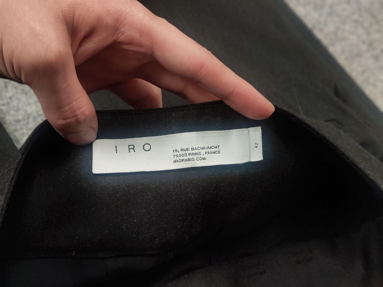 Iro Iro Naringo high-waisted Cirse wide legs trousers Belt Pants Size 32" / US 10 / IT 46 - 14 Thumbnail