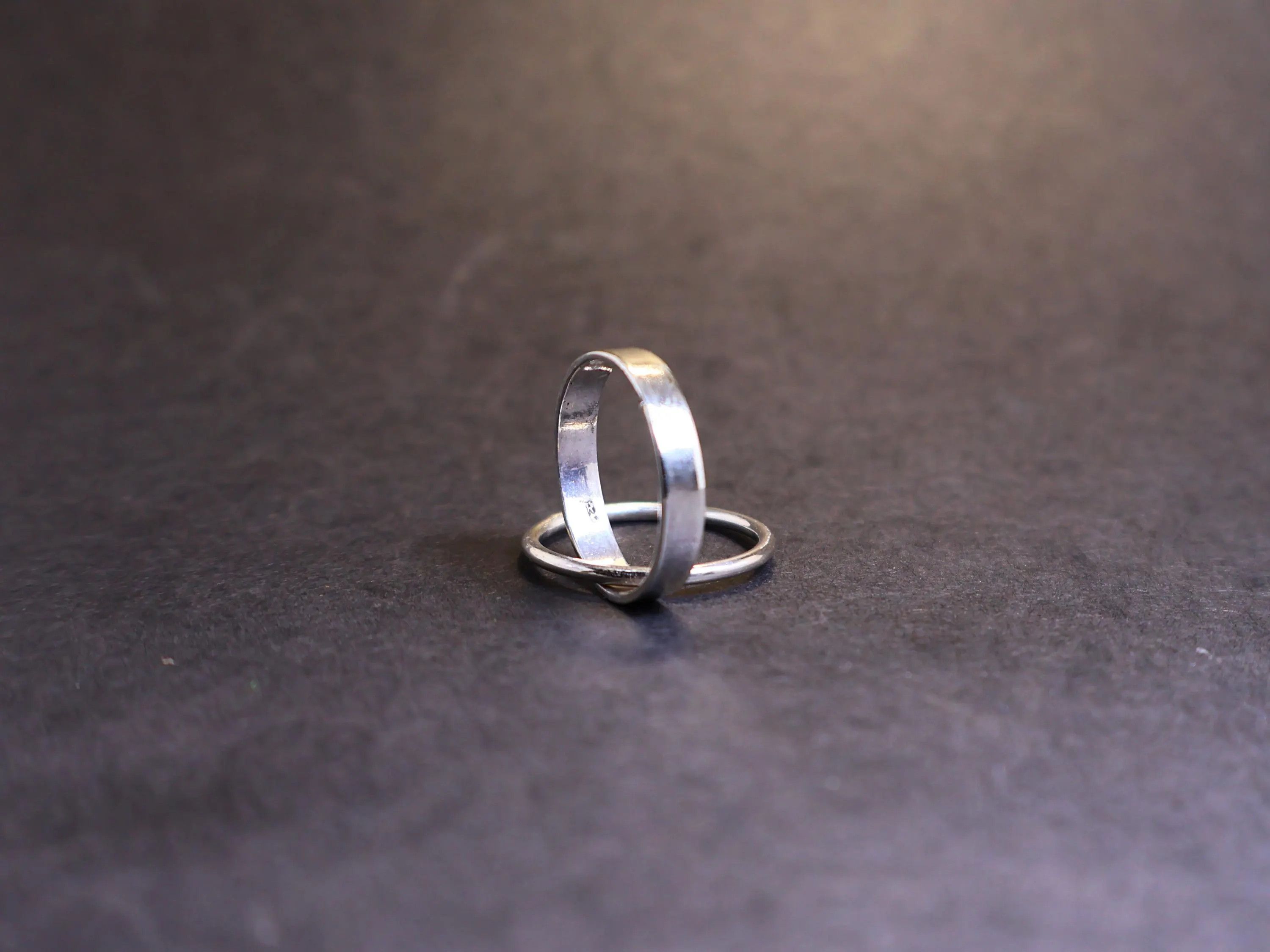 Handmade Rolling Band Ring, 925 Sterling Silver, Handmade Band Gifts, Size ONE SIZE - 4 Thumbnail