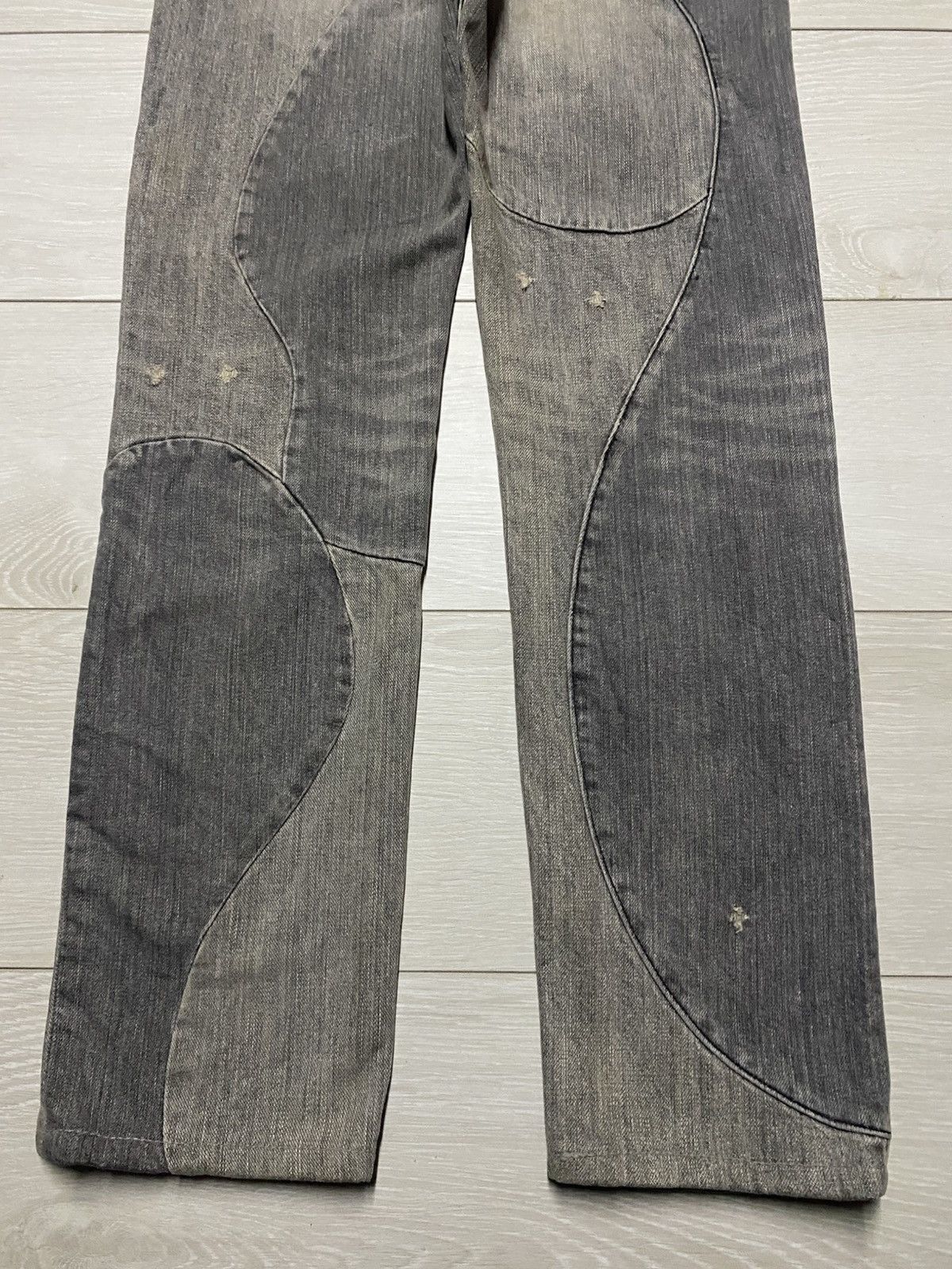Analog Vintage Japanese Brand Analog Lighning Distressed Jeans Size US 28 / EU 44 - 6 Thumbnail
