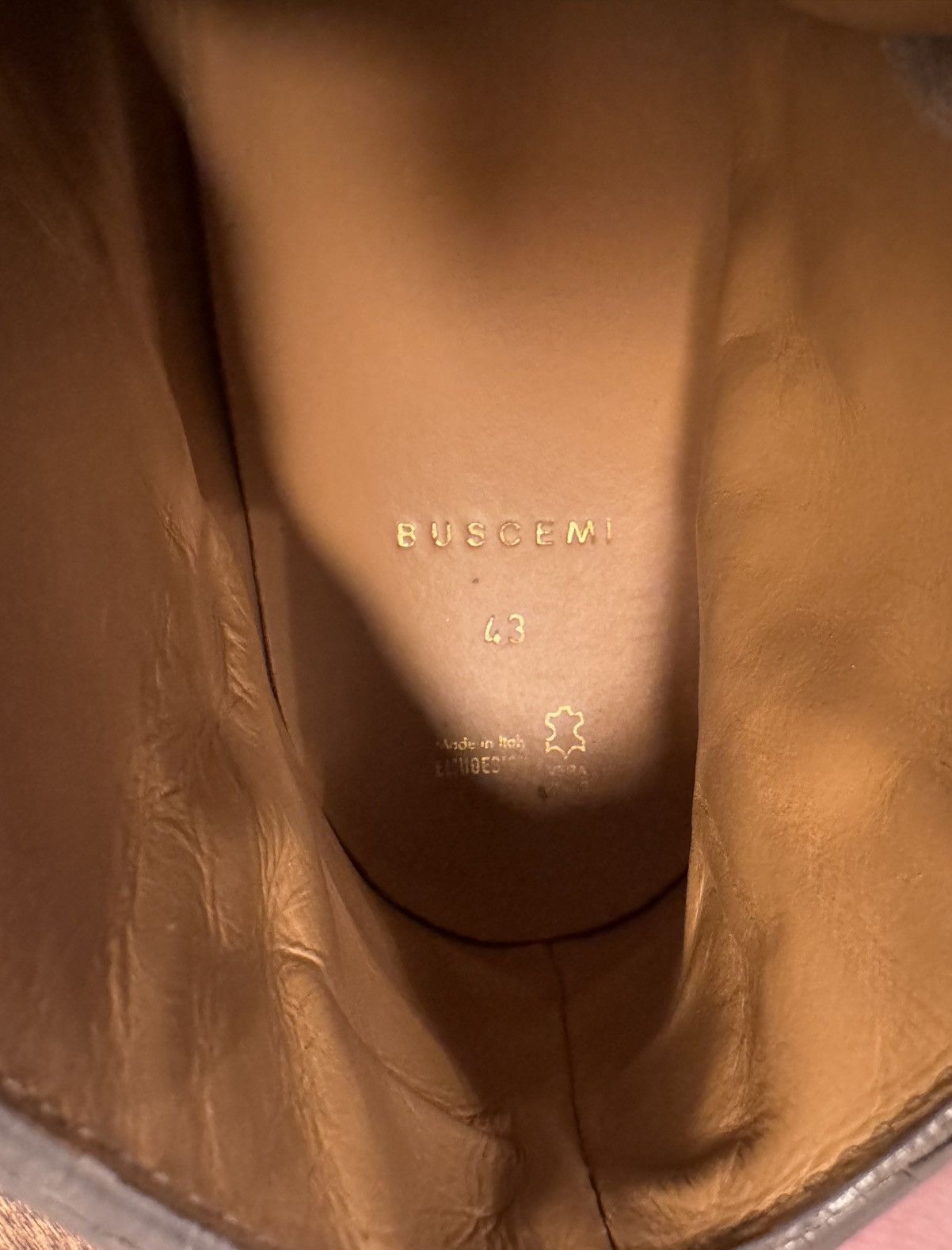 Buscemi Buscemi Gold Locker Suede Hight Tops Size US 9.5 / EU 42-43 - 6 Thumbnail