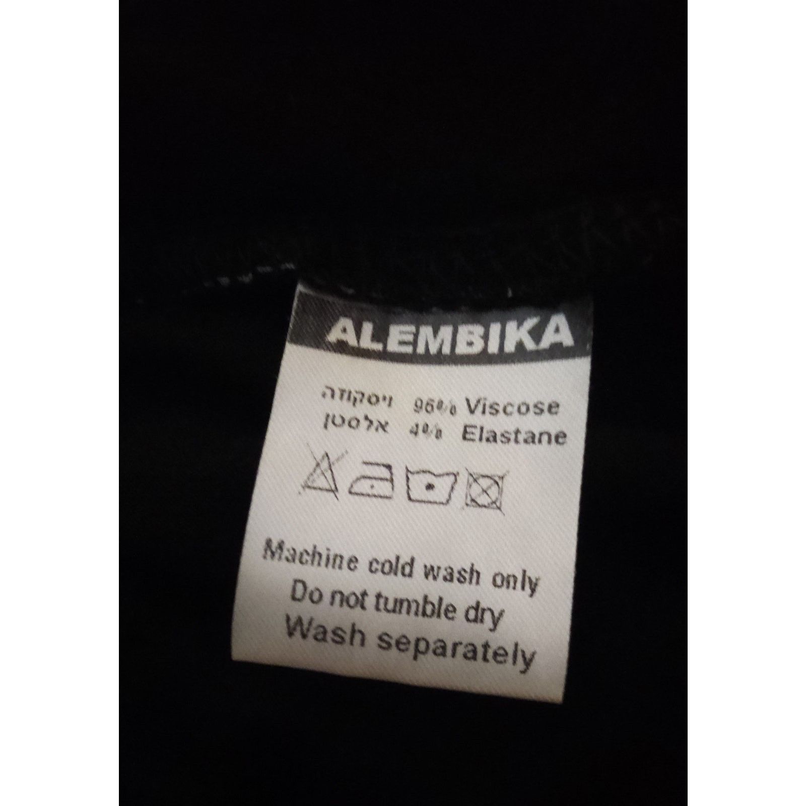 Other ALEMBIKA Mixed Print Trapeze Top, Black Size Medium Size M / US 6-8 / IT 42-44 - 5 Thumbnail