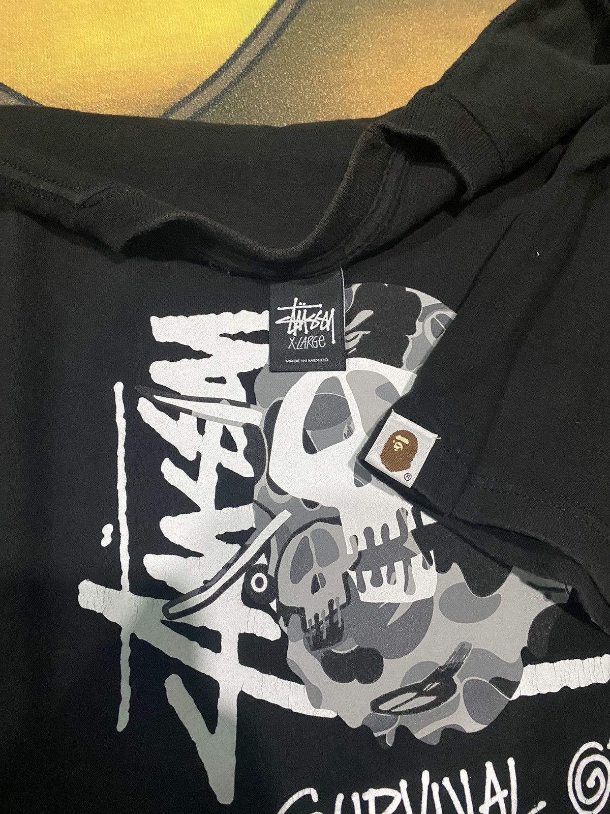 Bape × Stussy Stussy X Bape Tee Size US XL / EU 56 / 4 - 3 Thumbnail