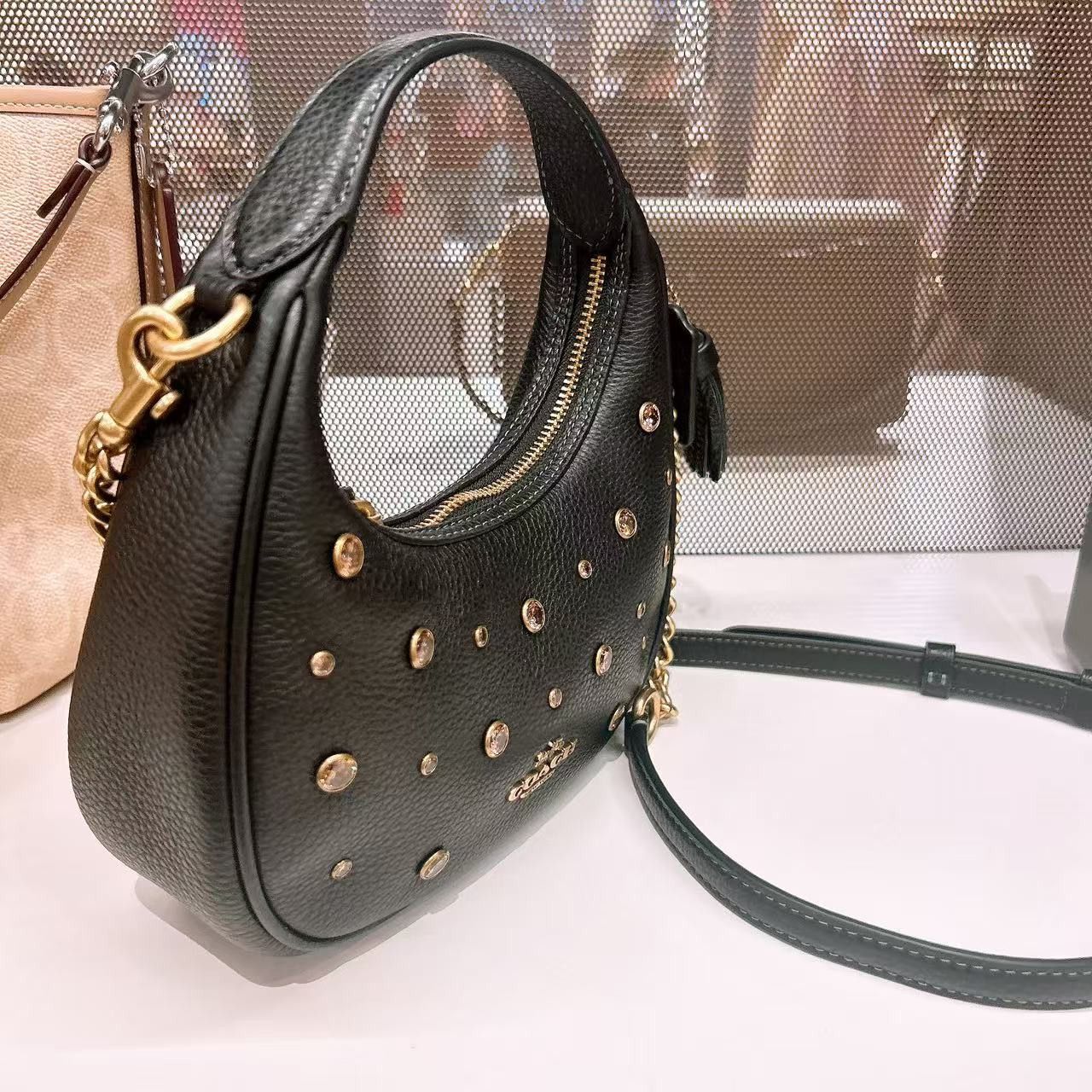 Coach Carmen Mini Crossbody Bag With Crystal CAK87 | Grailed