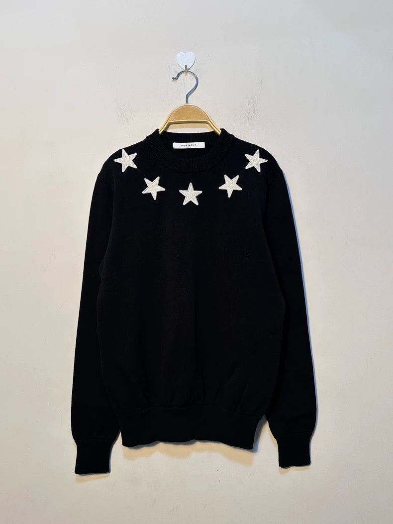 Givenchy Givenchy Unisex S-sized sweater with star patterns Size US S / EU 44-46 / 1 - 1 Thumbnail