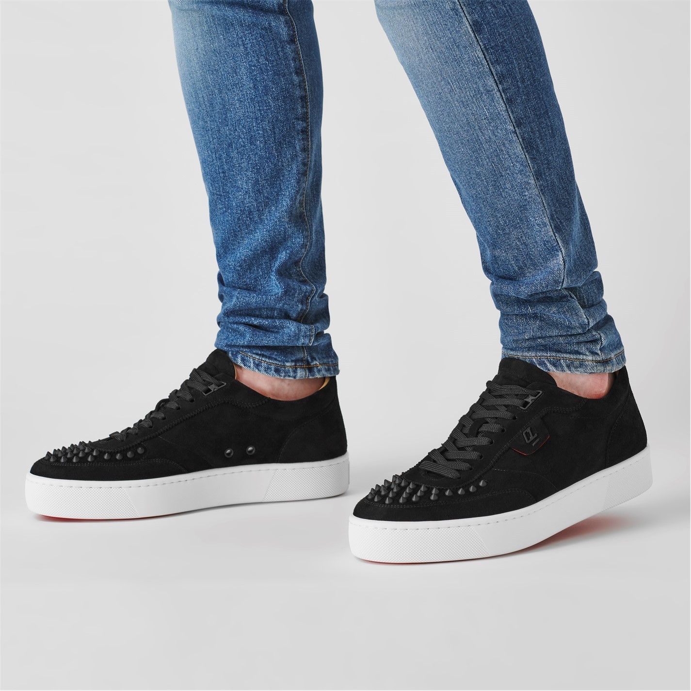Christian Louboutin Happyrui Spikes Sneakers Size US 9 / EU 42 - 3 Thumbnail