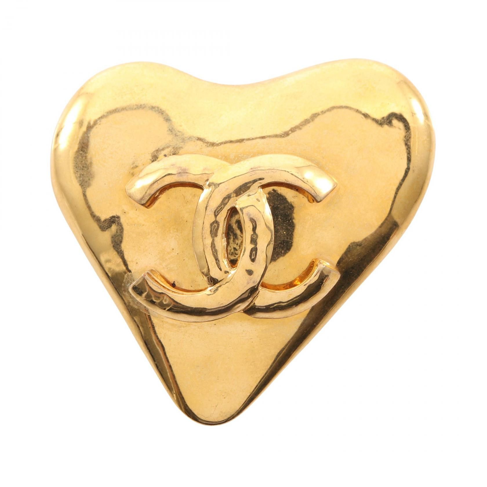 Chanel Chanel Chanel Coco Mark Brooch Metal Brooch DUTY FREE for USA Size ONE SIZE - 1 Thumbnail