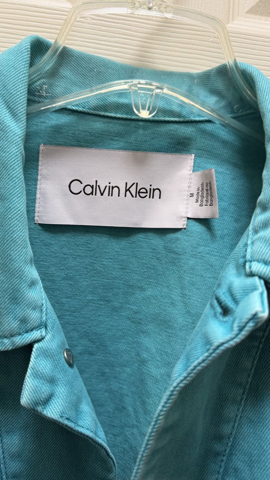 Calvin Klein Calvin Klein teal trucker Size US M / EU 48-50 / 2 - 3 Thumbnail
