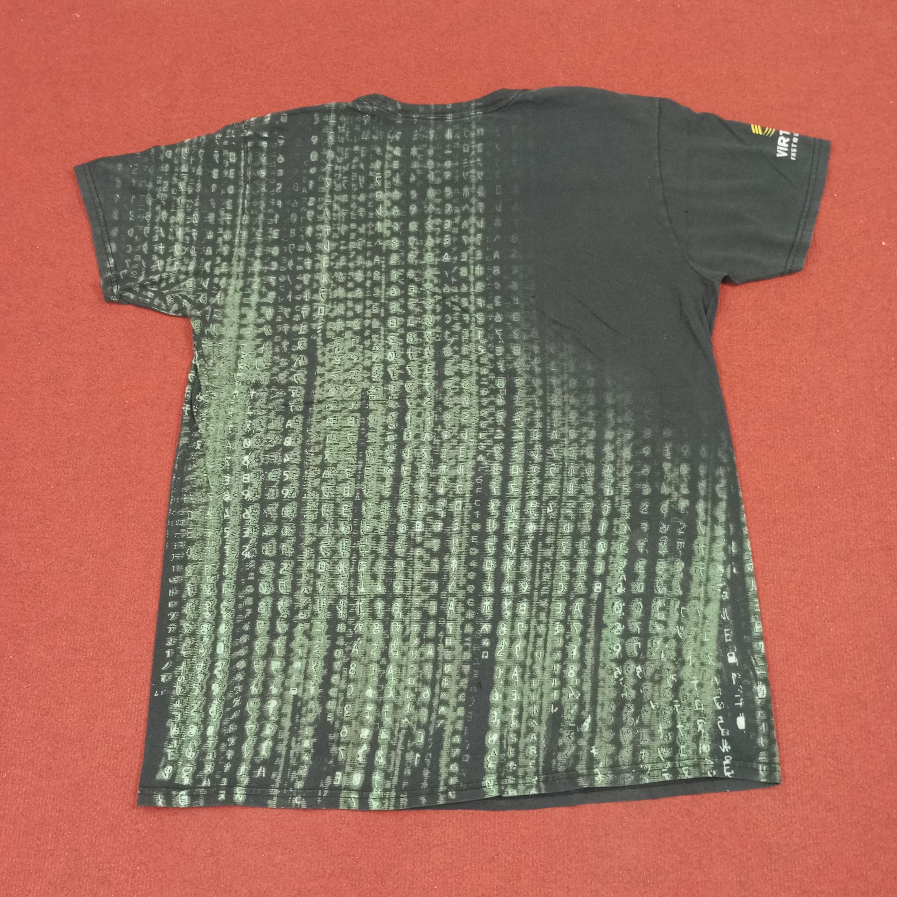 Vintage The Matrix Action Movie Streetwear Tshirt Size US XL / EU 56 / 4 - 3 Thumbnail