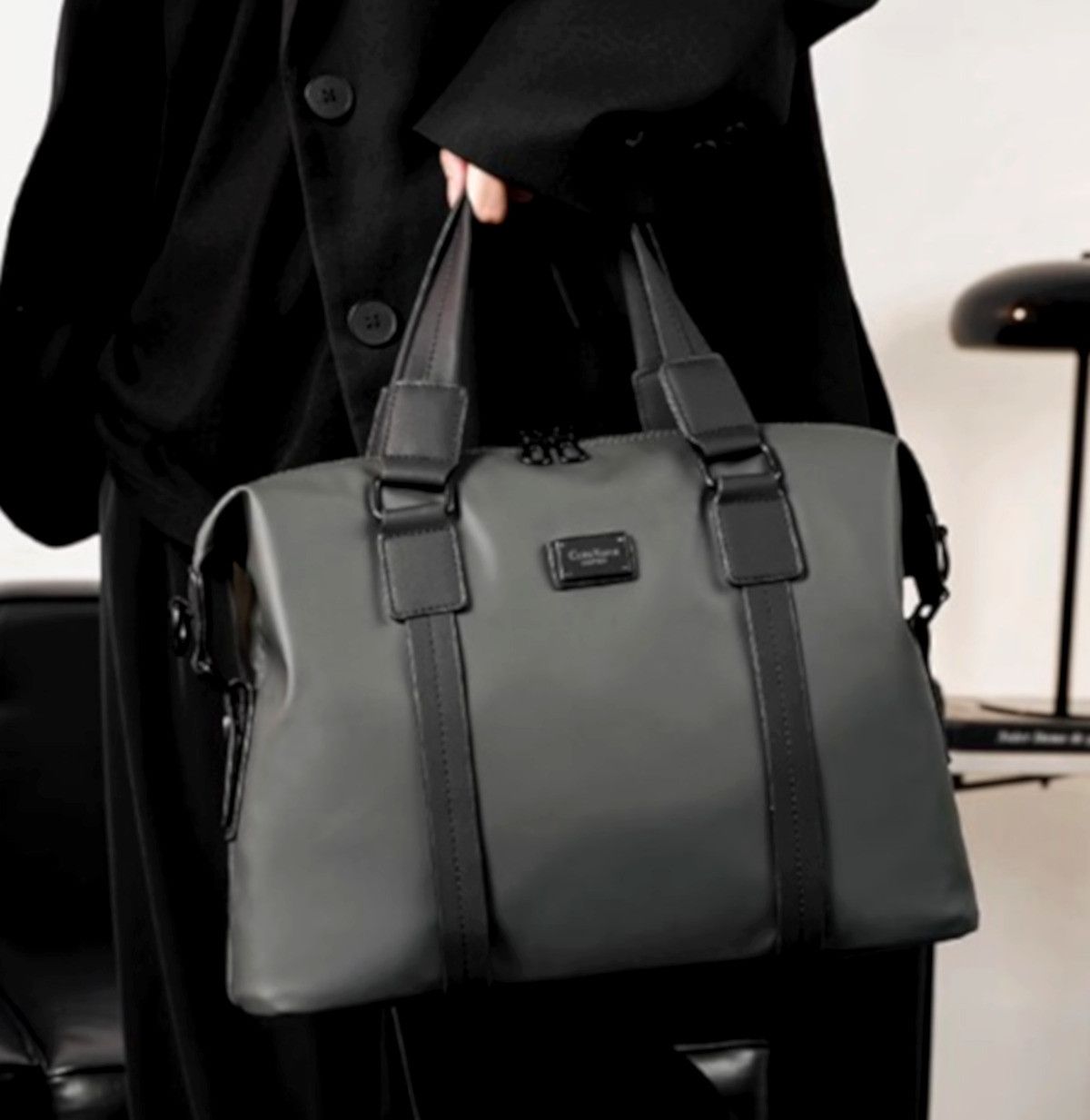 Designer × Japanese Brand × Vintage Stunning Classic Business Water Proof Shoulder Hand Bag Rave Size ONE SIZE - 2 Thumbnail
