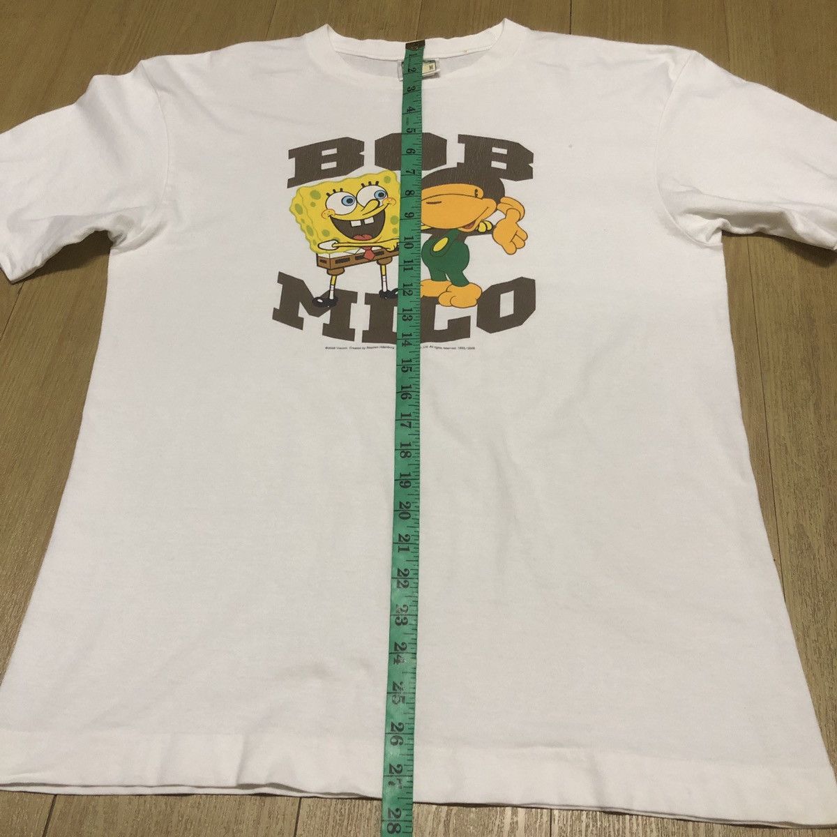 Bape × Nickelodeon Bape x SpongeBob SquarePants Bob Milo Tee Size US M / EU 48-50 / 2 - 13 Thumbnail
