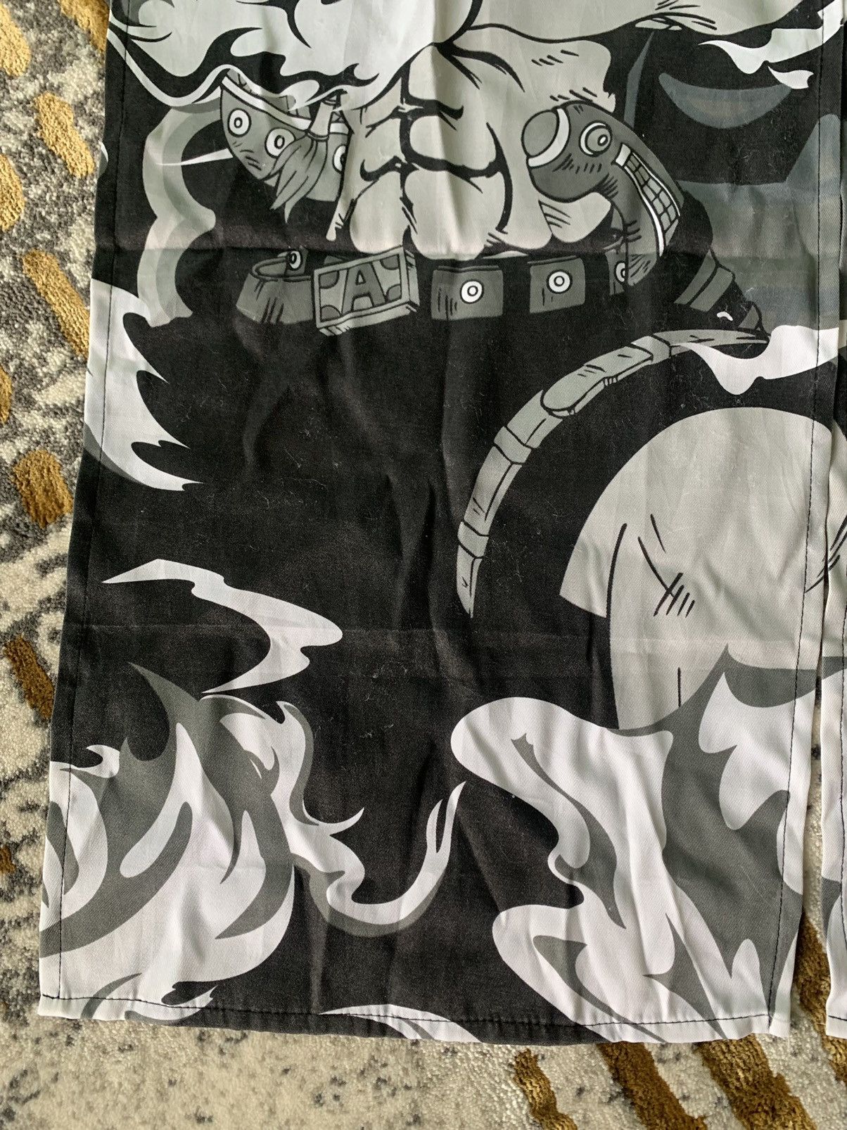 Anime One Piece Luffy Portgas D Ace Monkey D Curtain Size ONE SIZE - 3 Thumbnail