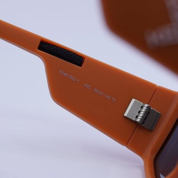Kenzo 🕶️ New Kenzo KZ40132U-Y 43C Sunglasses - Matte Orange Frame Size ONE SIZE - 6 Thumbnail