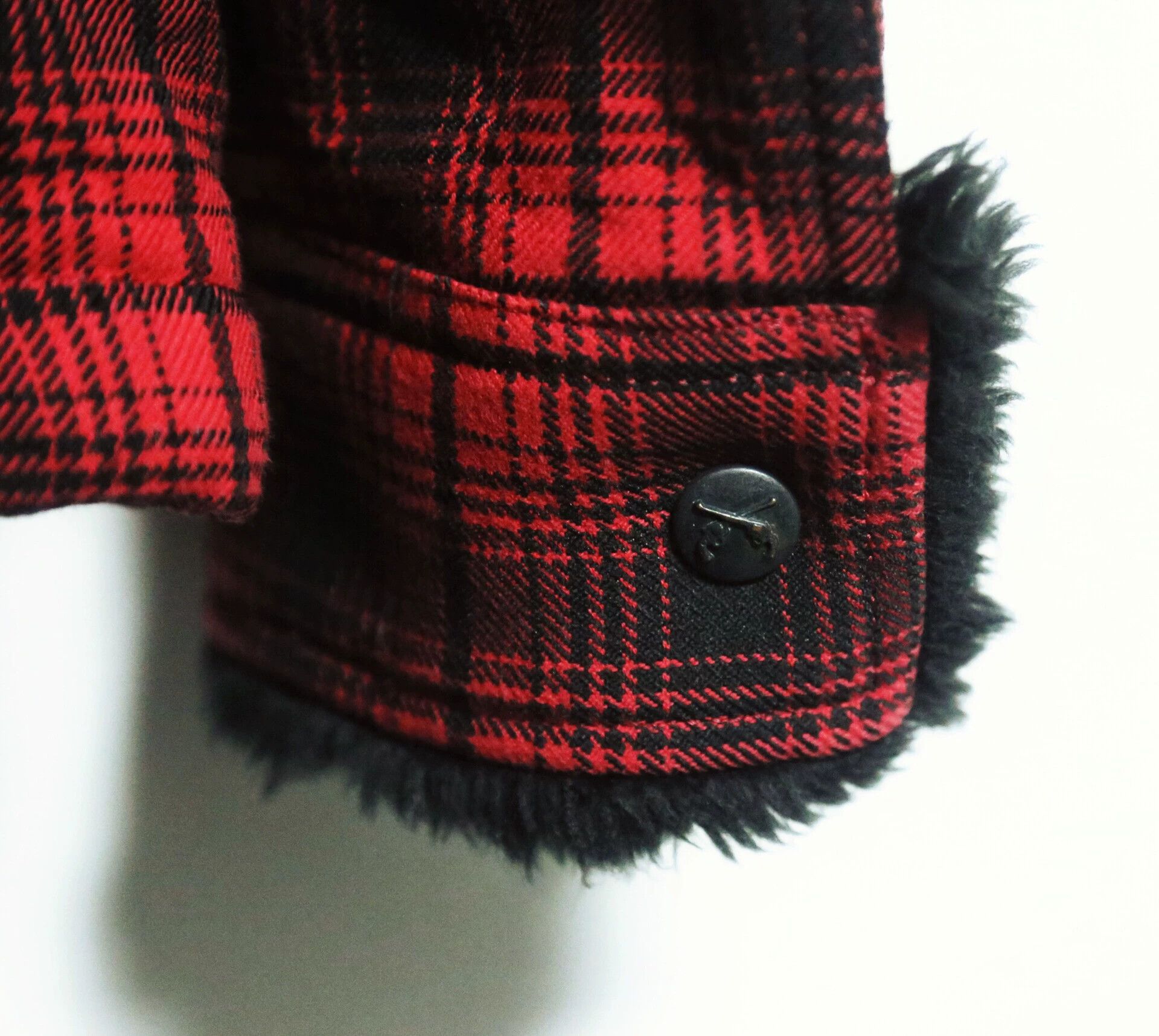 Mastermind Japan mmj roar roarguns black red check Thinsulate lamb padded 1 Size US S / EU 44-46 / 1 - 5 Thumbnail