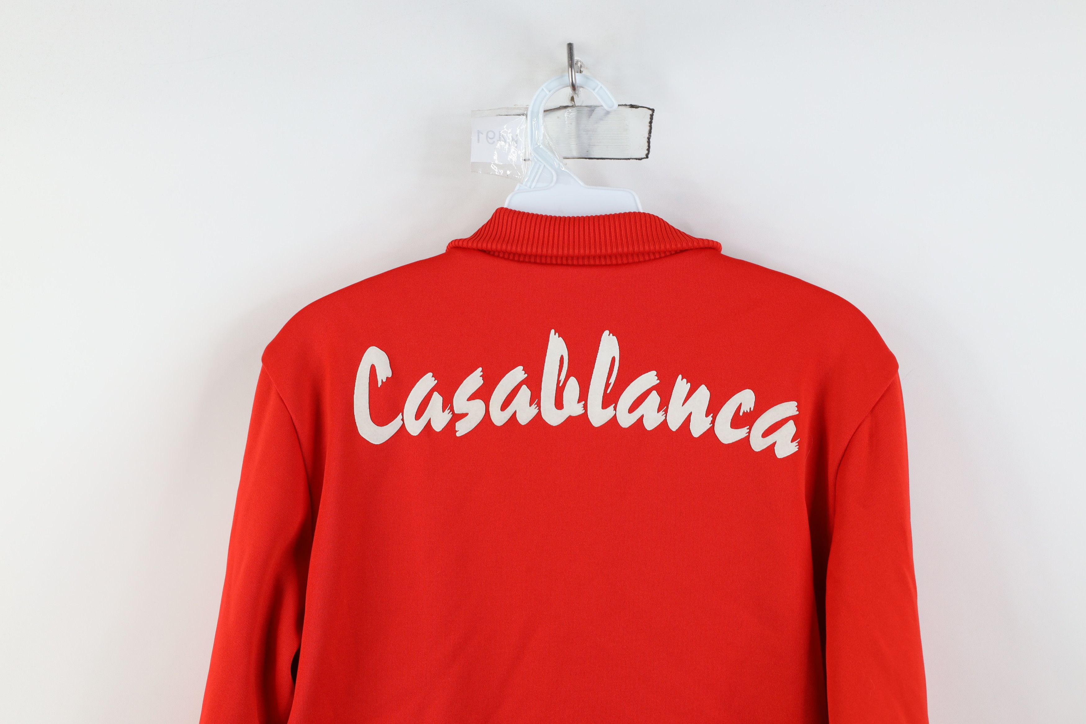 Adidas Vintage Adidas Club Casablanca Football Soccer Jacket Size US S / EU 44-46 / 1 - 16 Thumbnail