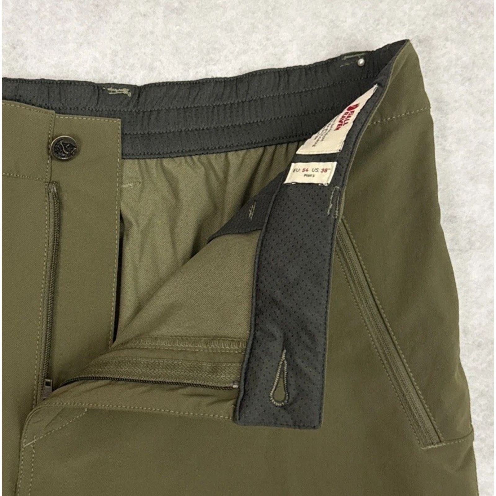 Fjallraven Fjallraven Mens 38 Abisko Trail Stretch Shorts Laurel Green Size US 38 / EU 54 - 11 Thumbnail