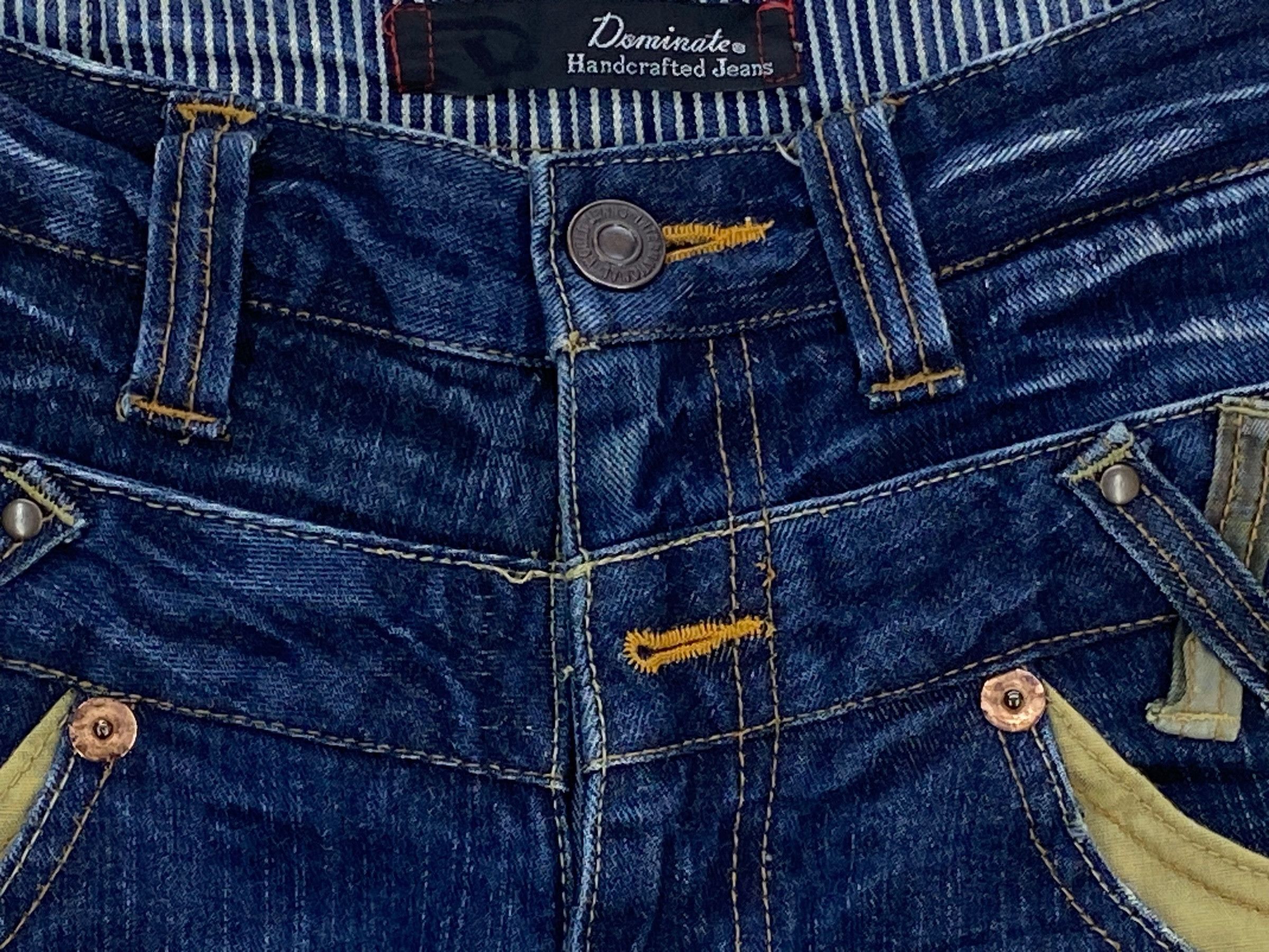 Japanese Brand Dominates Jeans Double Waist Jeans Japanese Jeans Size US 30 / EU 46 - 8 Thumbnail