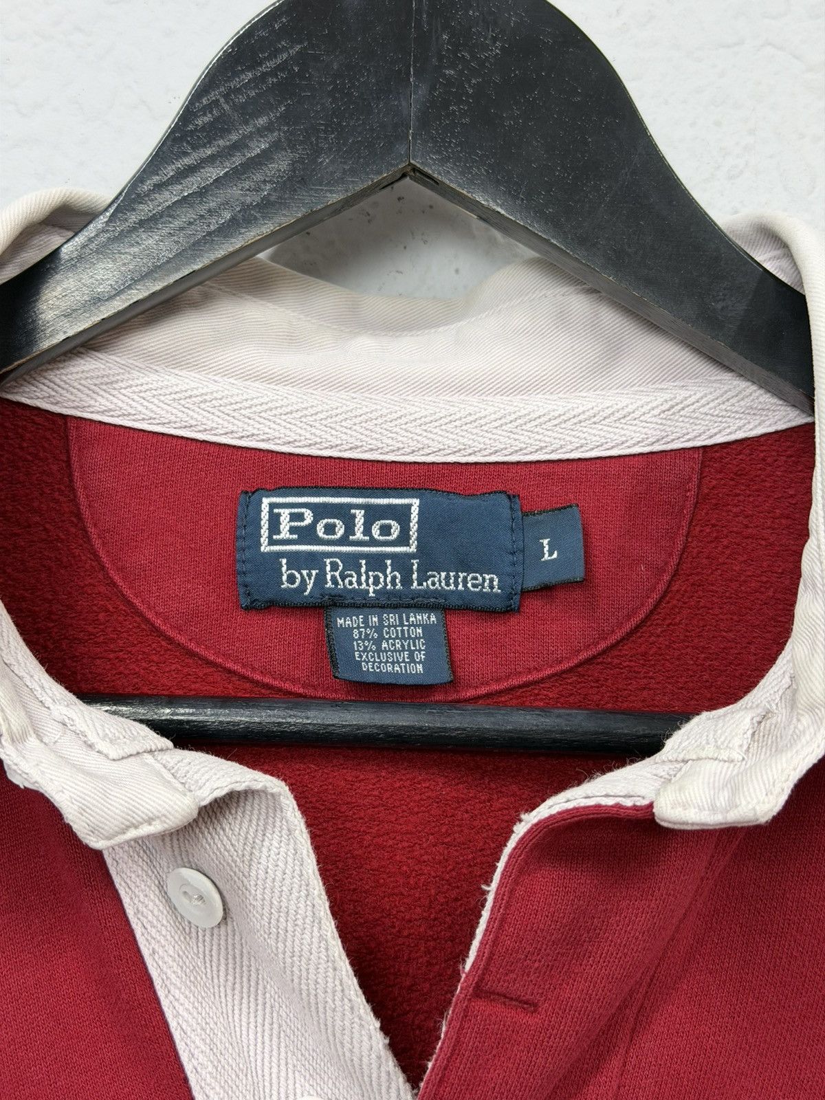 Polo Ralph Lauren Vintage Polo Ralph Lauren Rugby Polo Long Sleeve RRL Drake Size US L / EU 52-54 / 3 - 6 Thumbnail