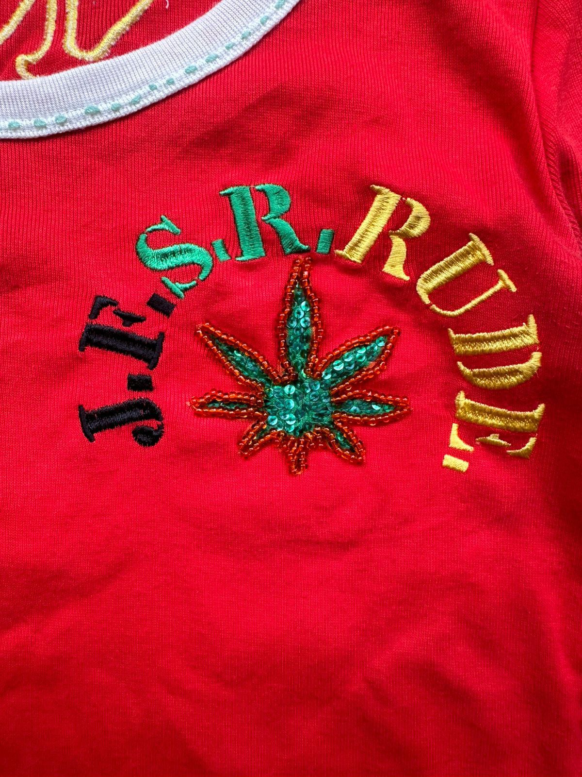 If Six Was Nine Vintage jfsr ganja weed long sleeve y2k punk dark decora Size M / US 6-8 / IT 42-44 - 5 Thumbnail