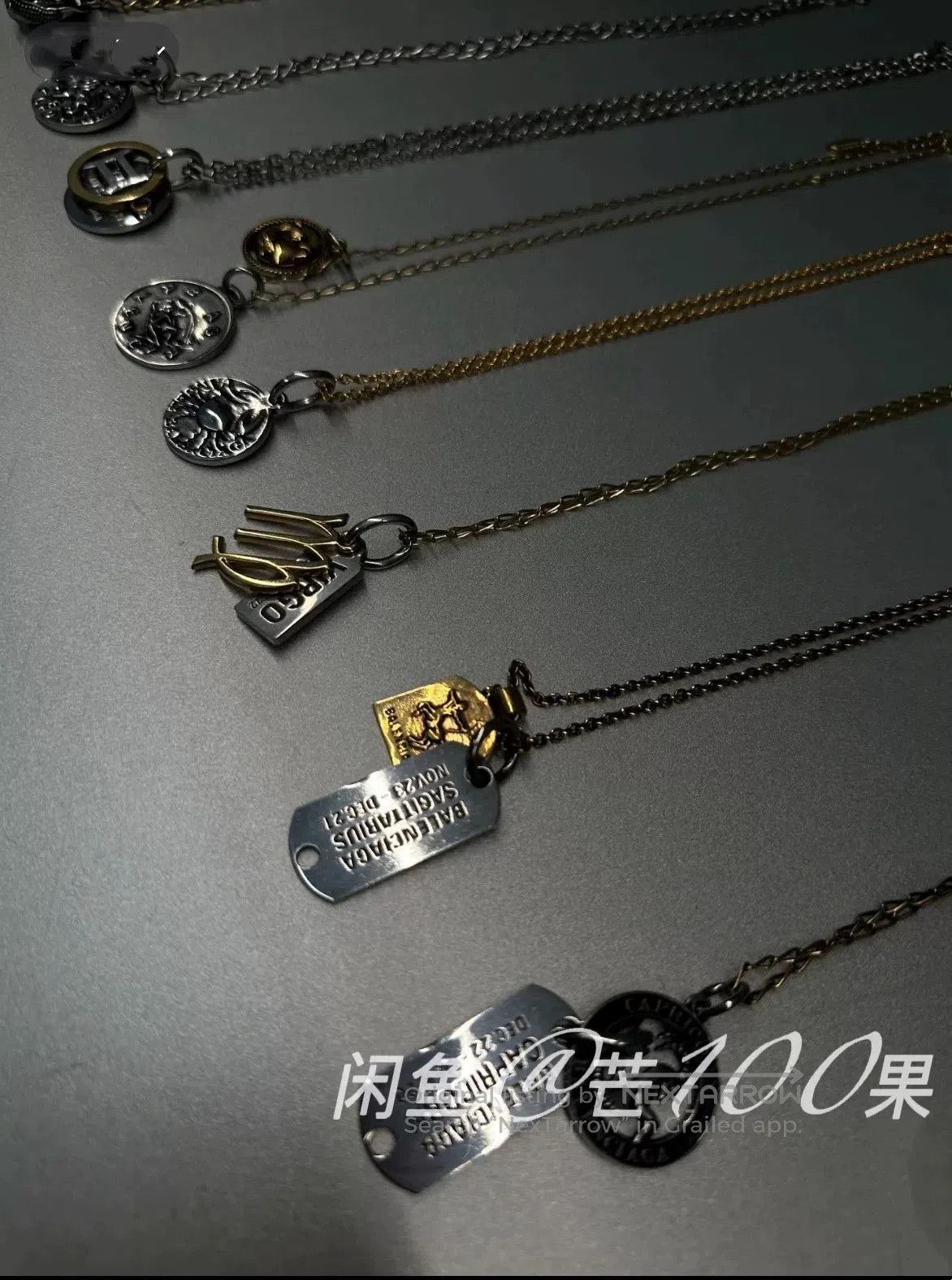 Balenciaga Balenciaga Capricorn Zodiac Necklace. Size ONE SIZE - 3 Thumbnail