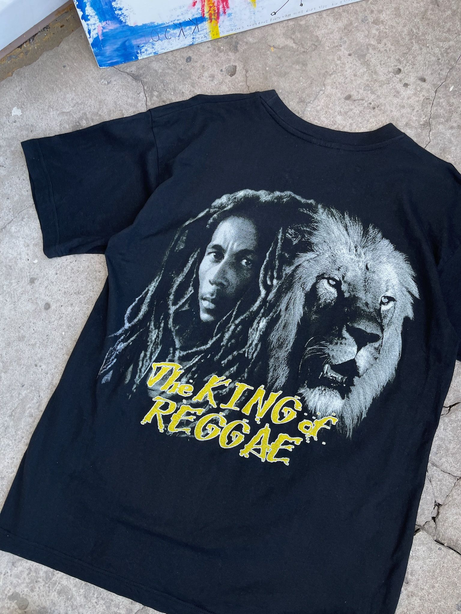 Bob Marley Vintage Bob Marley Rasta Reggae Graphic Tee Size US L / EU 52-54 / 3 - 8 Thumbnail